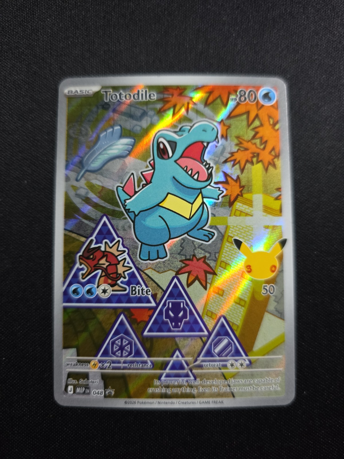 Totodile 048 Me: Mega Evolution Promo Holo