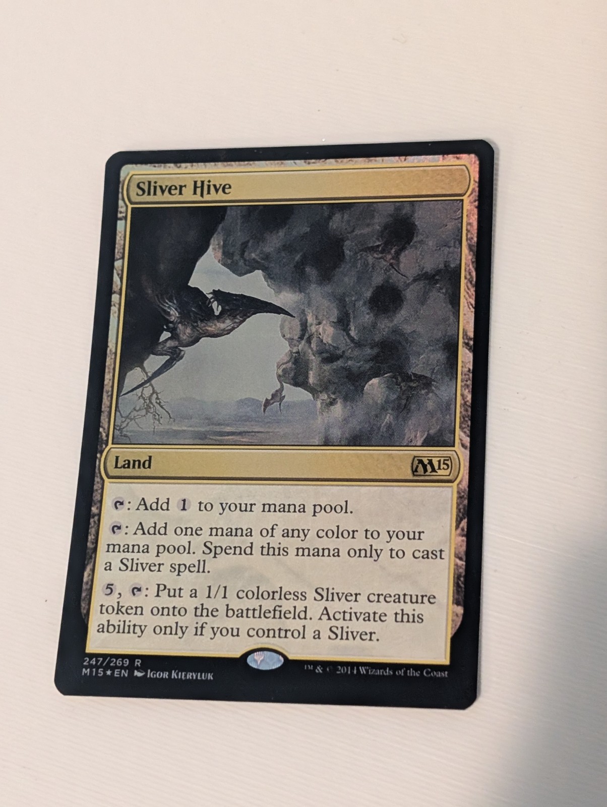 Sliver Hive Core Set 2015 (M15) Foil NM