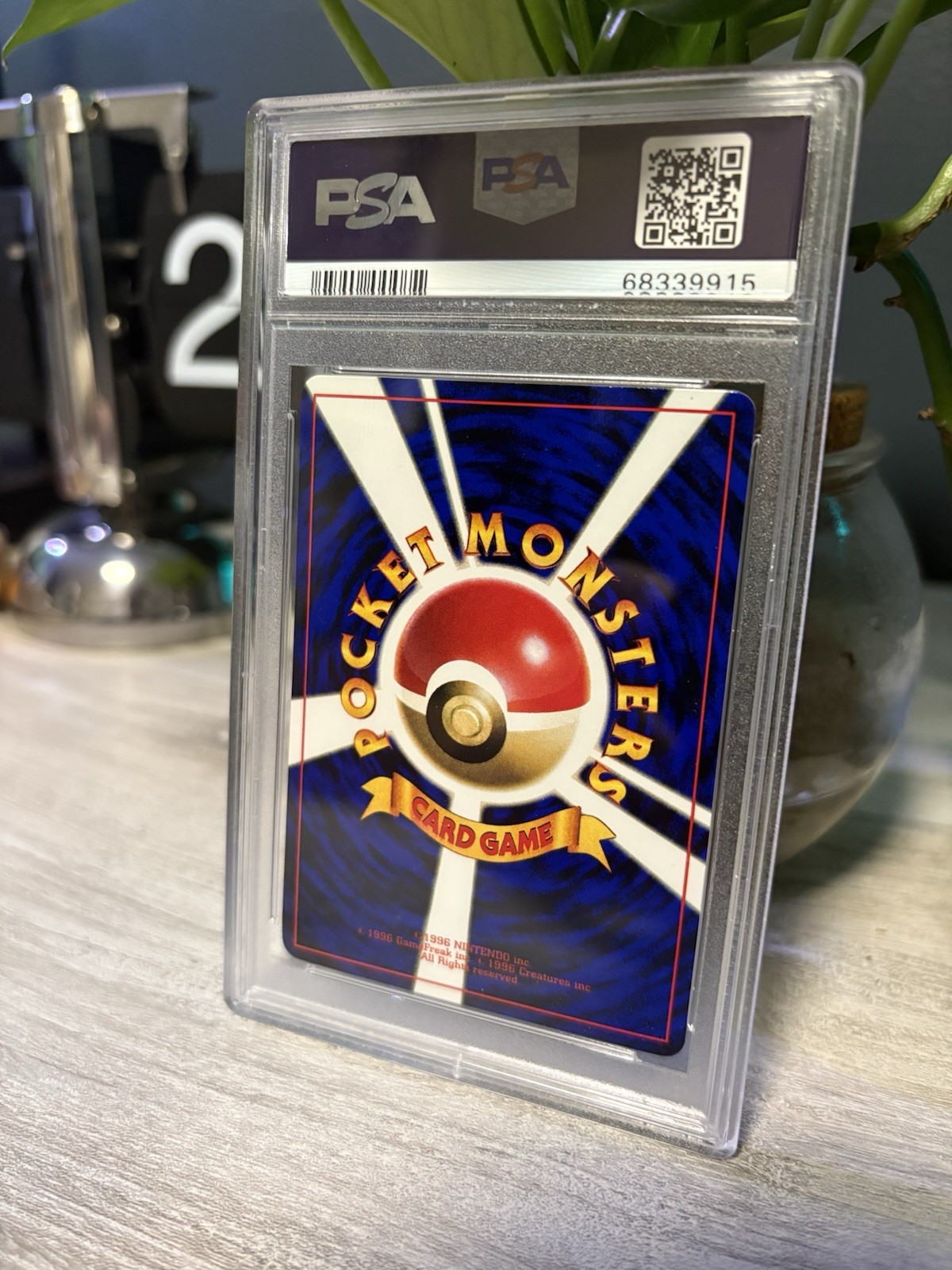 Pokemon Card Scizor No. 212 Glossy CoroCoro Comics Promo 2000 PSA 9 MINT
