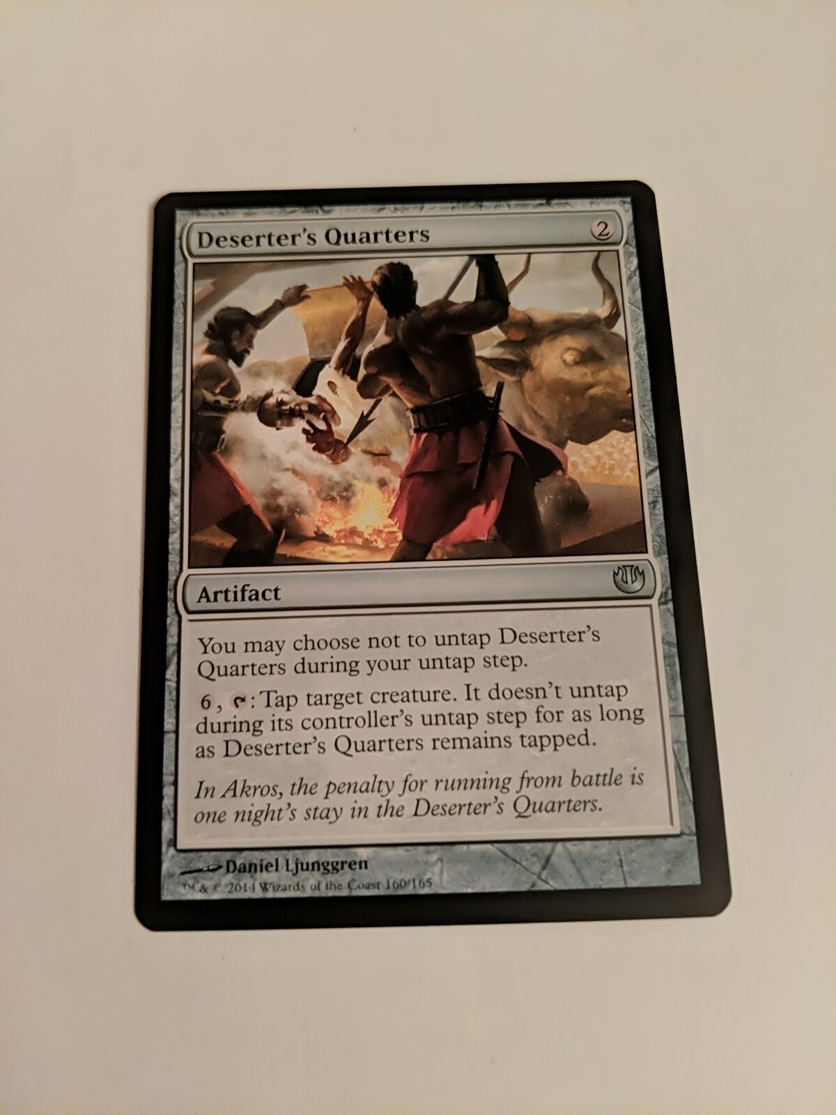 Deserter’s Quarters – Magic the Gathering MTG Journey into Nyx Card 160/165