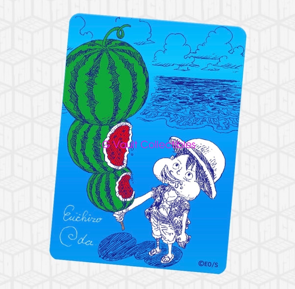 One Piece Luffy Natsucomi 2026 Meta-Kira Promo Card Japan Exclusive Set of 1