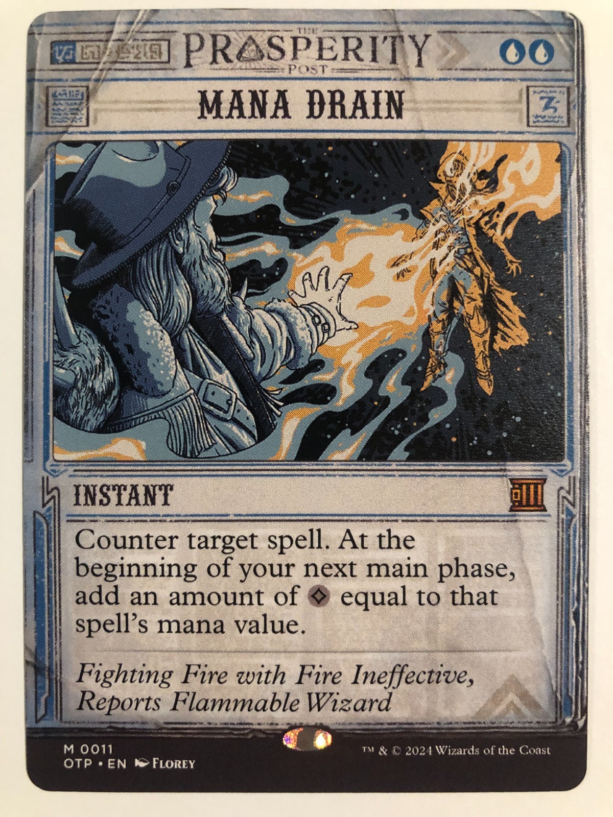 MTG Mana Drain – Outlaws of Thunder Junction – Never Played – Mint