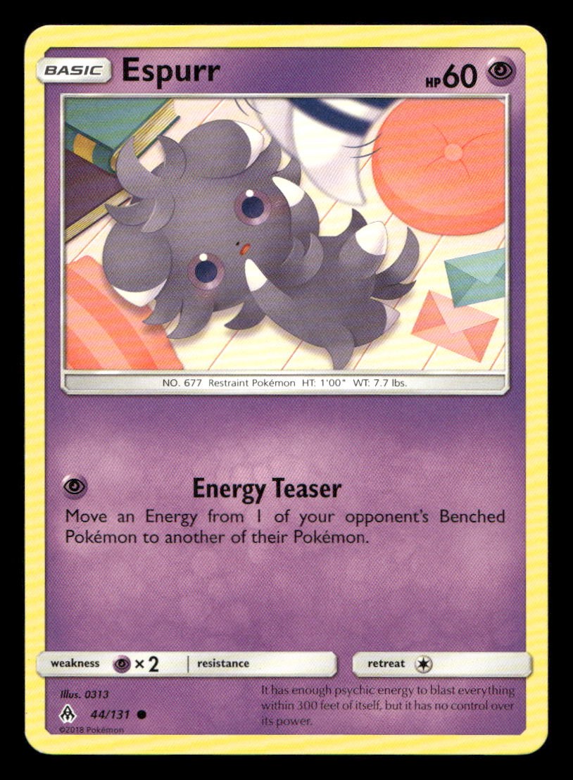 Espurr Common SM – Forbidden Light 44/131 LP