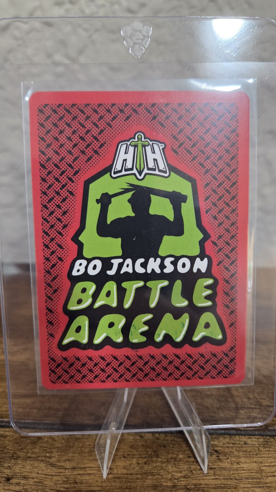 Bo Jackson Battle Arena Tecmo Bowl Philament Steel METALLIC Auto 🔥 #PSA8