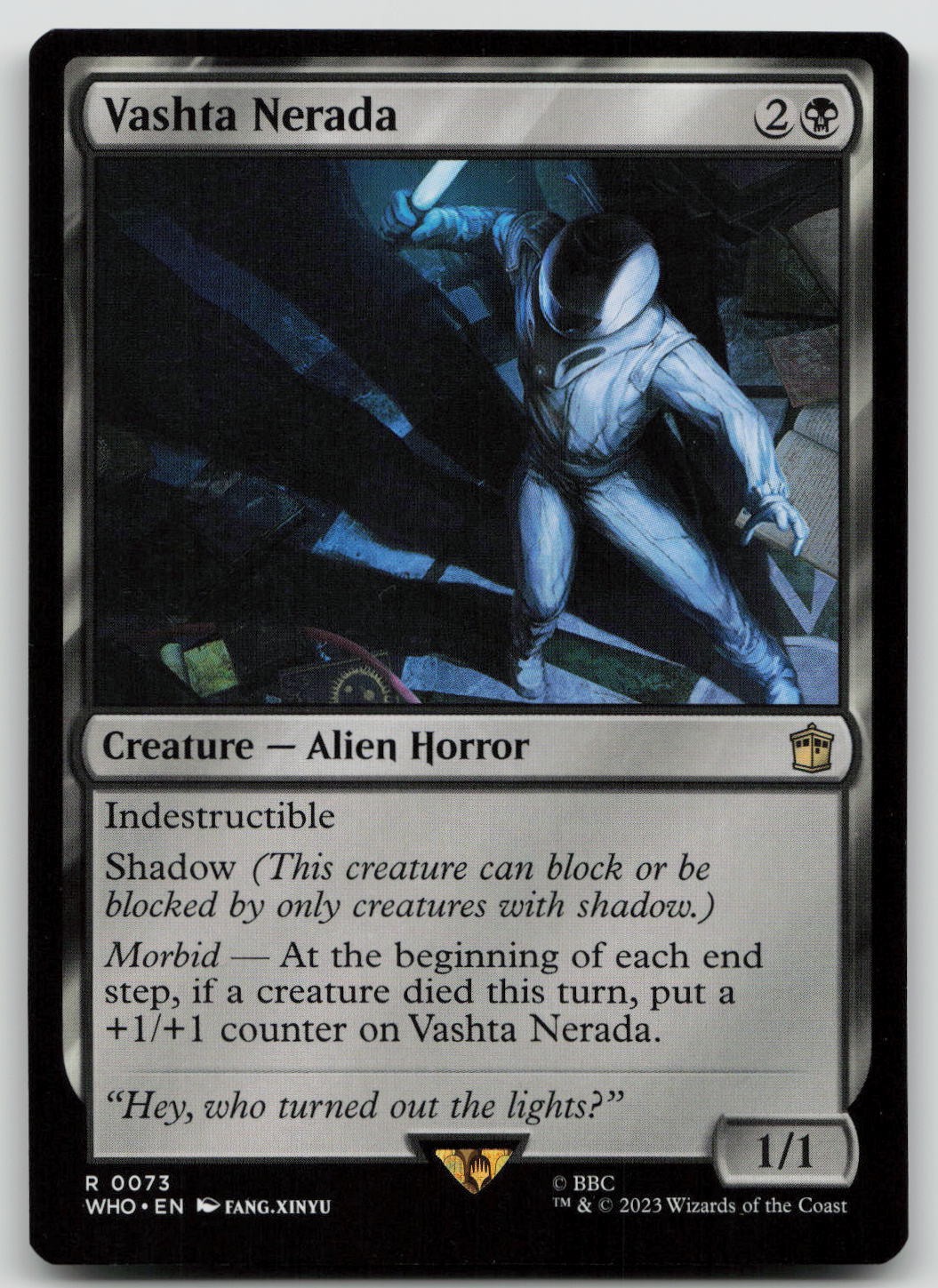 Vashta Nerada #73 (NM) Doctor Who WHO Magic MTG