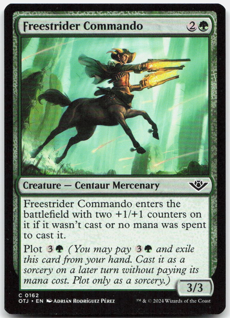 Freestrider Commando C Outlaws of Thunder Junction 162 NM Adrián Rodríguez Pérez
