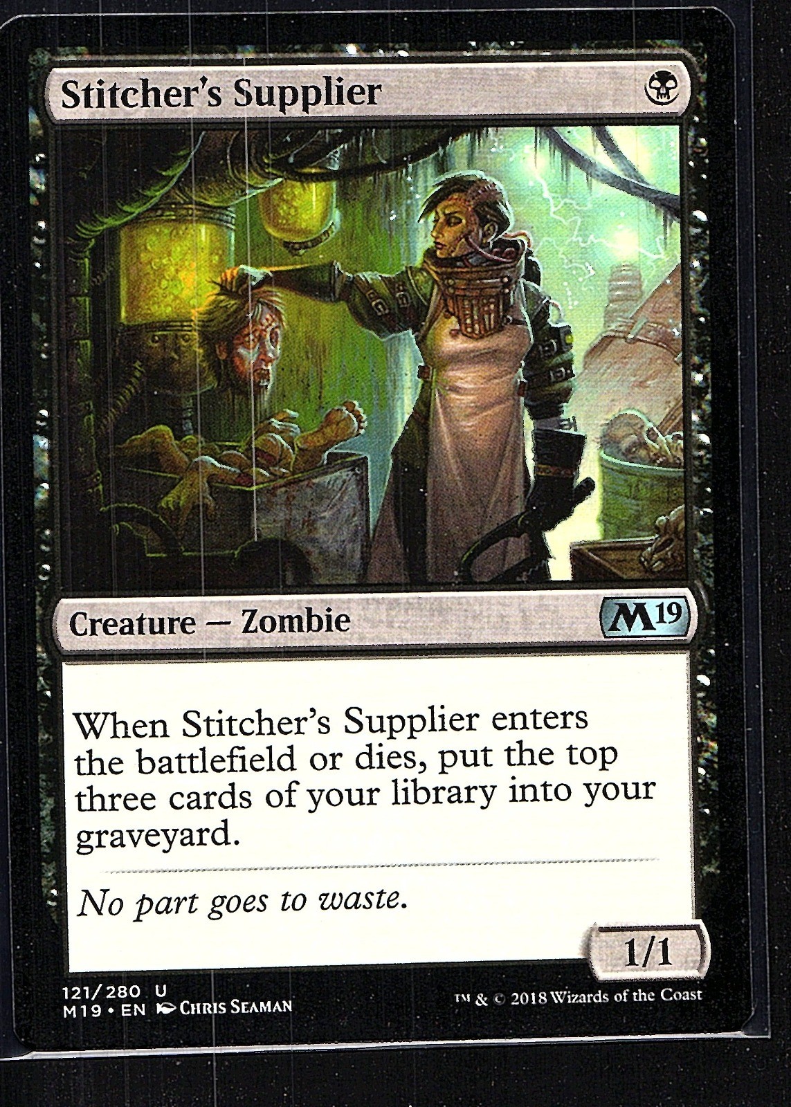 Stitcher’s Supplier U Core Set 2019 121 NM
