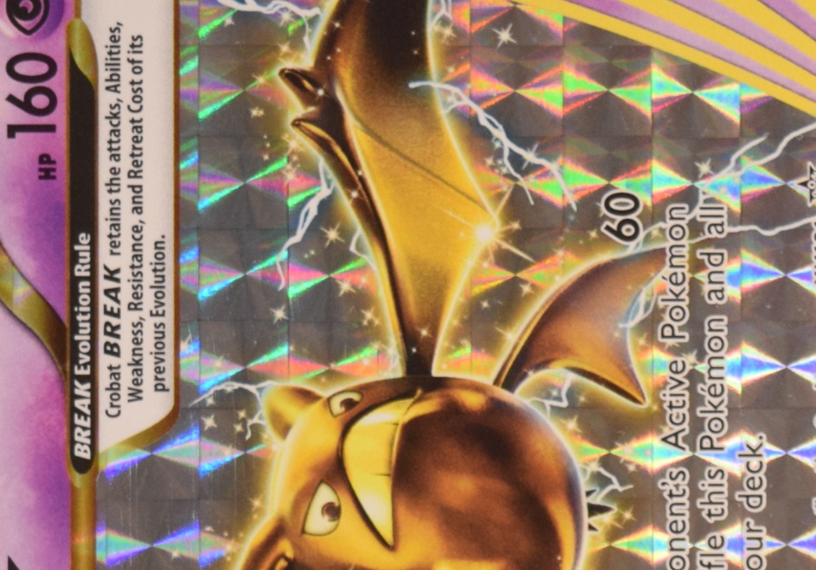 Crobat BREAK Holo – XY181 – XY Black Star Promos – Pokemon Card