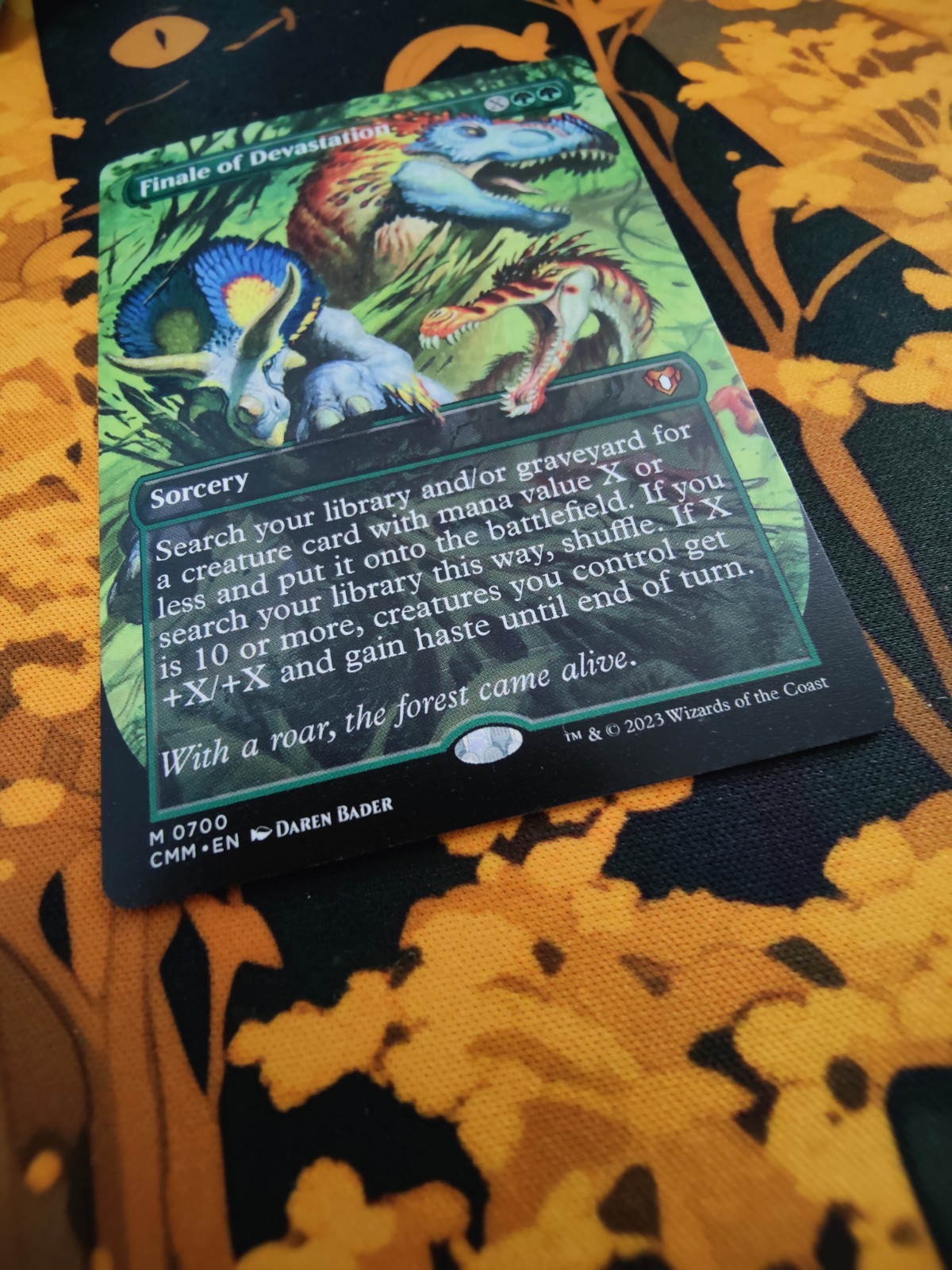 MTG – Finale of Devastation (Borderless) – Commander Masters – (CMM 700) – LP