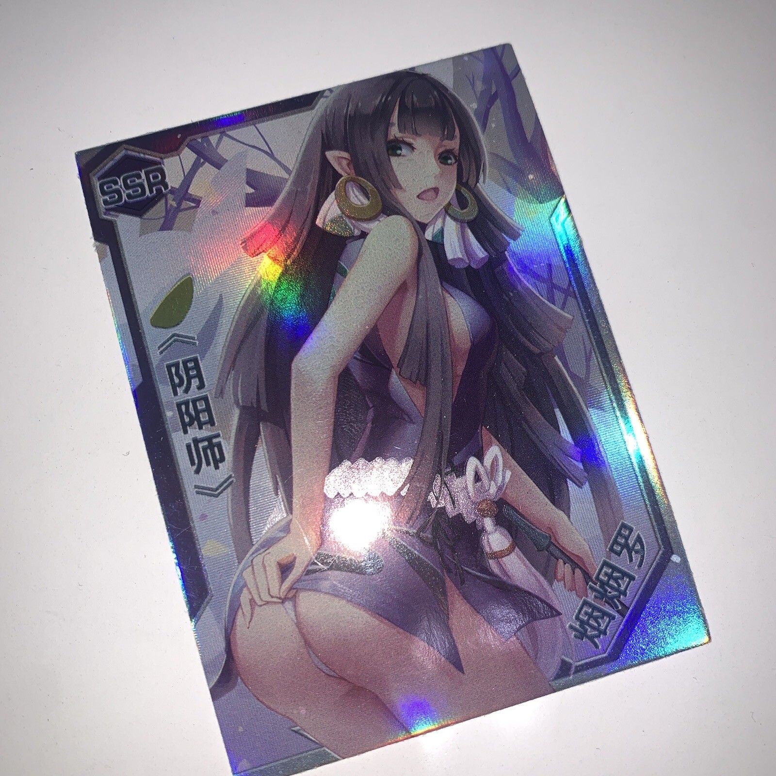 ENENRA Onmyoji SSR Goddess Story Anime Waifu Card Sexy Foil Doujin