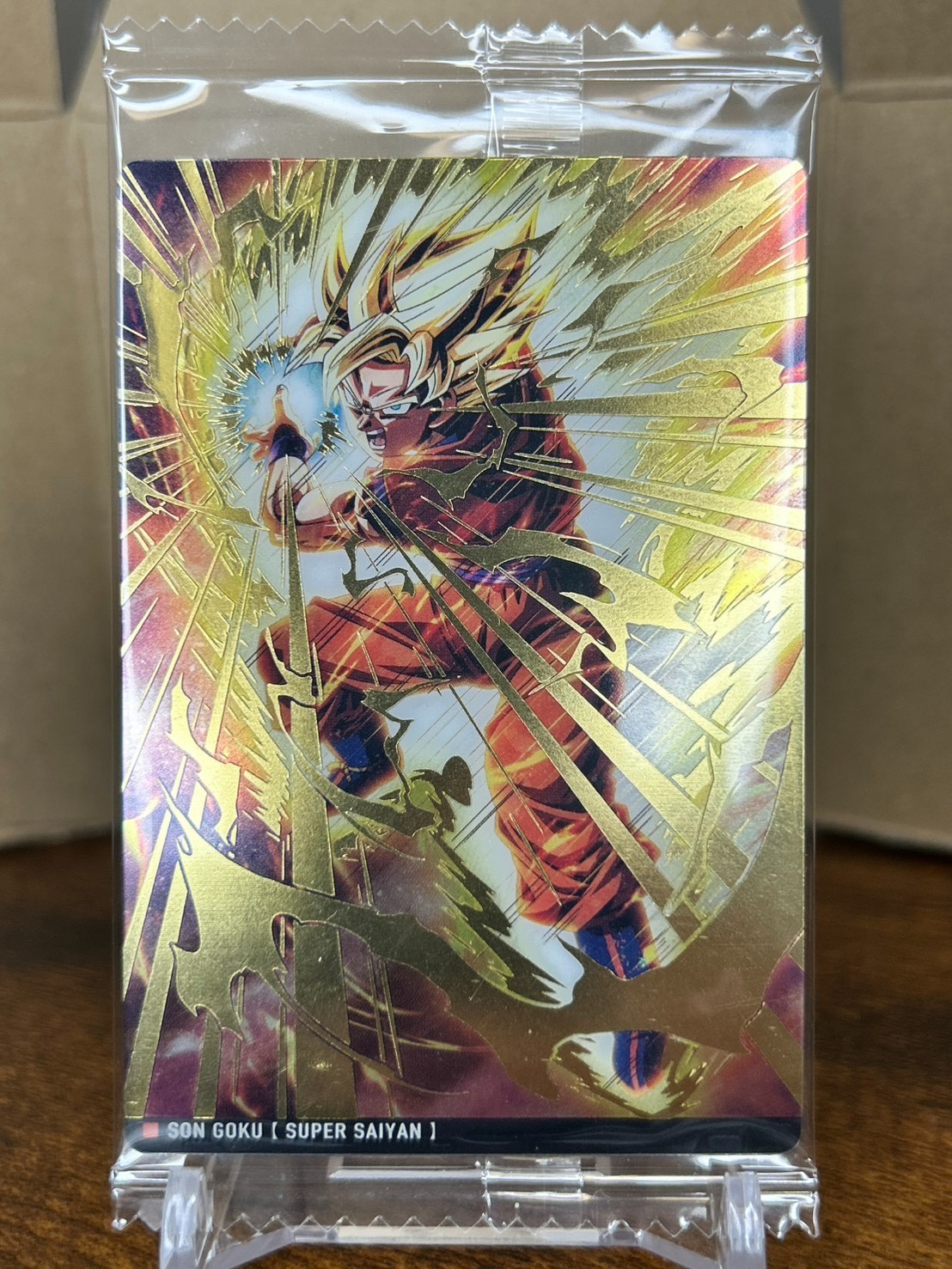 Bandai Dragon Ball Itajaga TCG Vol.8-15 SR Son Goku SS Trading card