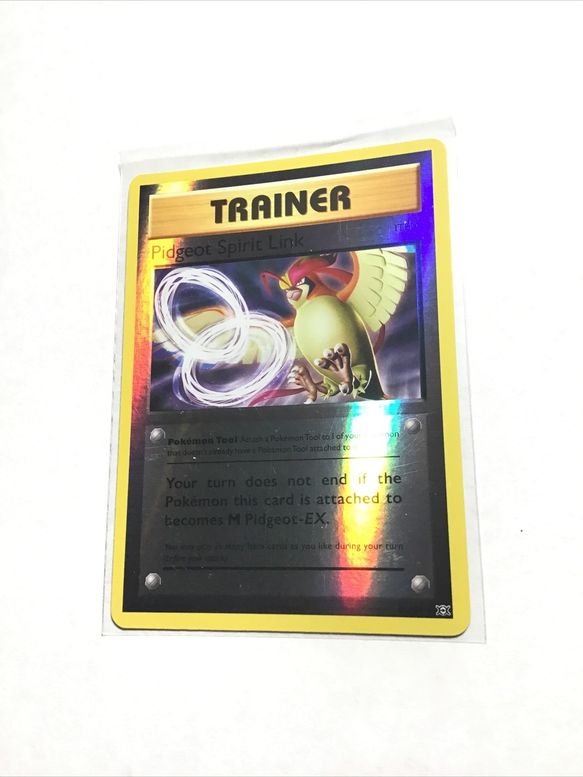 PIDGEOT SPIRIT LINK – 81/108 – Reverse Holo – XY Evolutions – Pokemon Card – EXC
