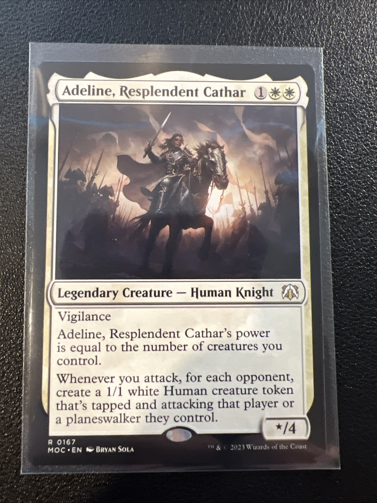 Adeline, Resplendent Cathar – Commander: March Of The Machine – PACK FRESH MTG
