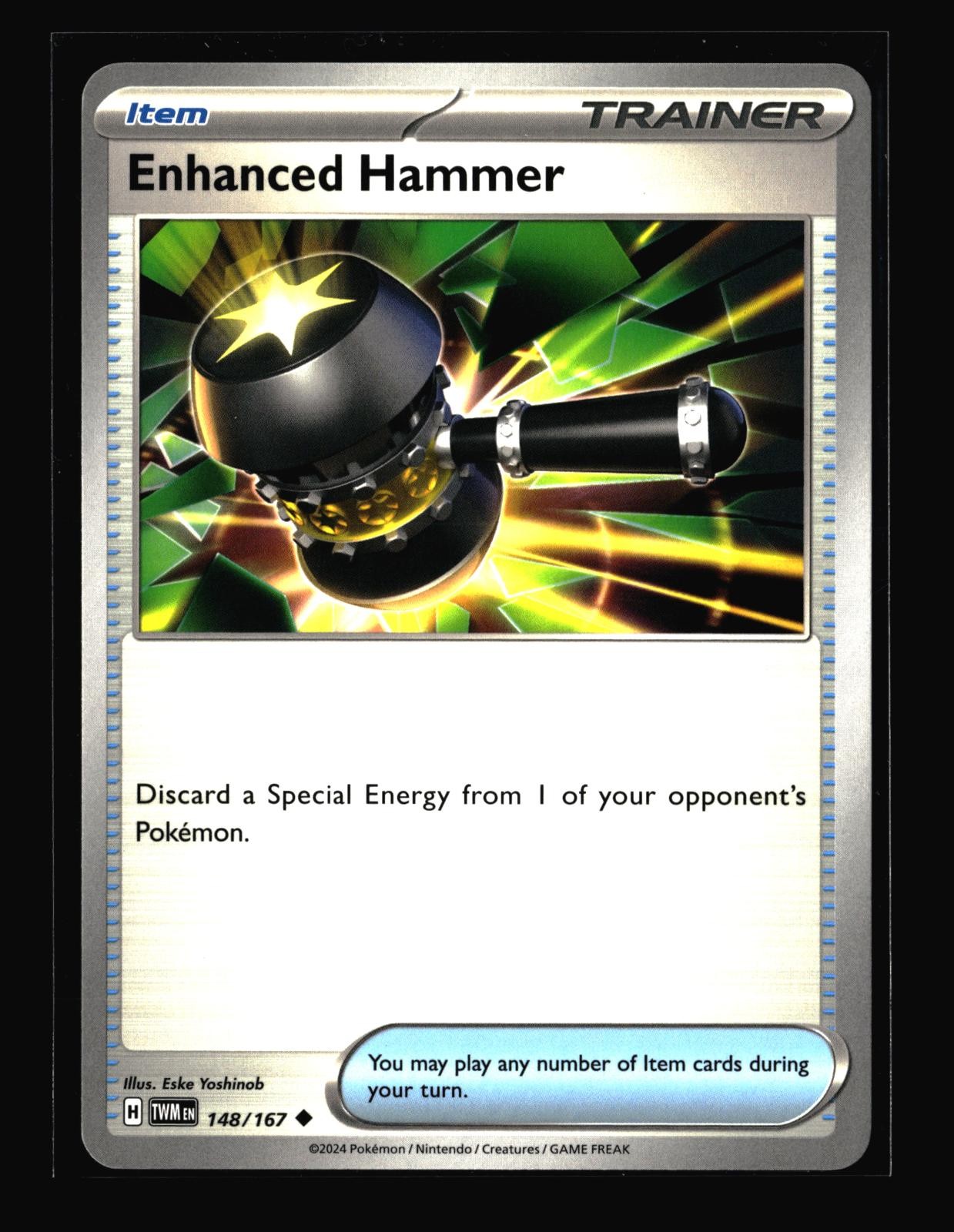 Enhanced Hammer 148/167 Uncommon TWM Twilight Masquerade 2024 Yoshinob NM