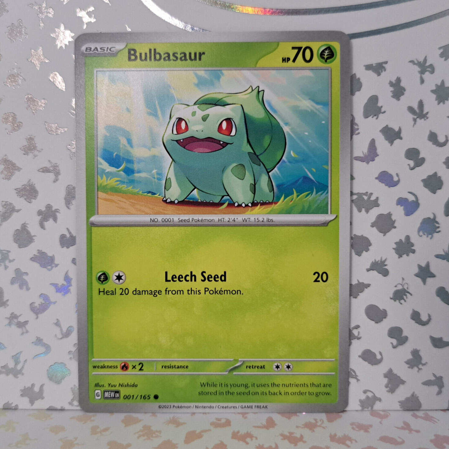 Pokemon TCG Scarlet & Violet 151 – Bulbasaur 1/165 Common