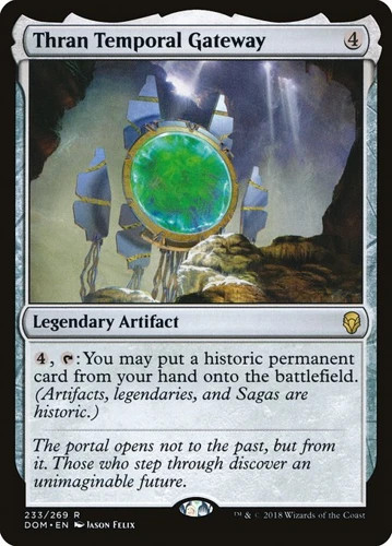 Thran Temporal Gateway – Foil DOM NM MTG