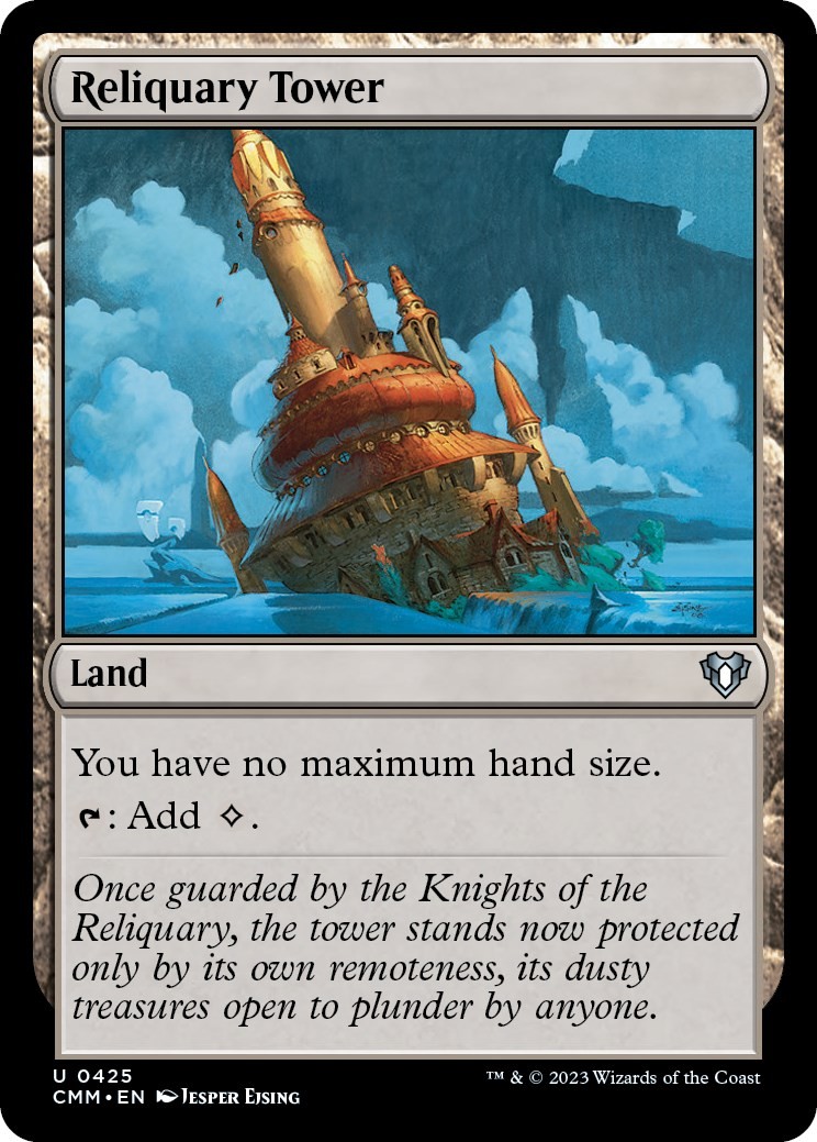 Reliquary Tower – 425 – NM – Commander Masters