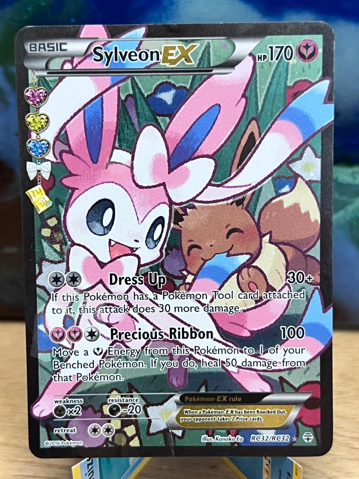 Generations Sylveon EX RC32/RC32 Ultra Rare Pokemon Holo HP
