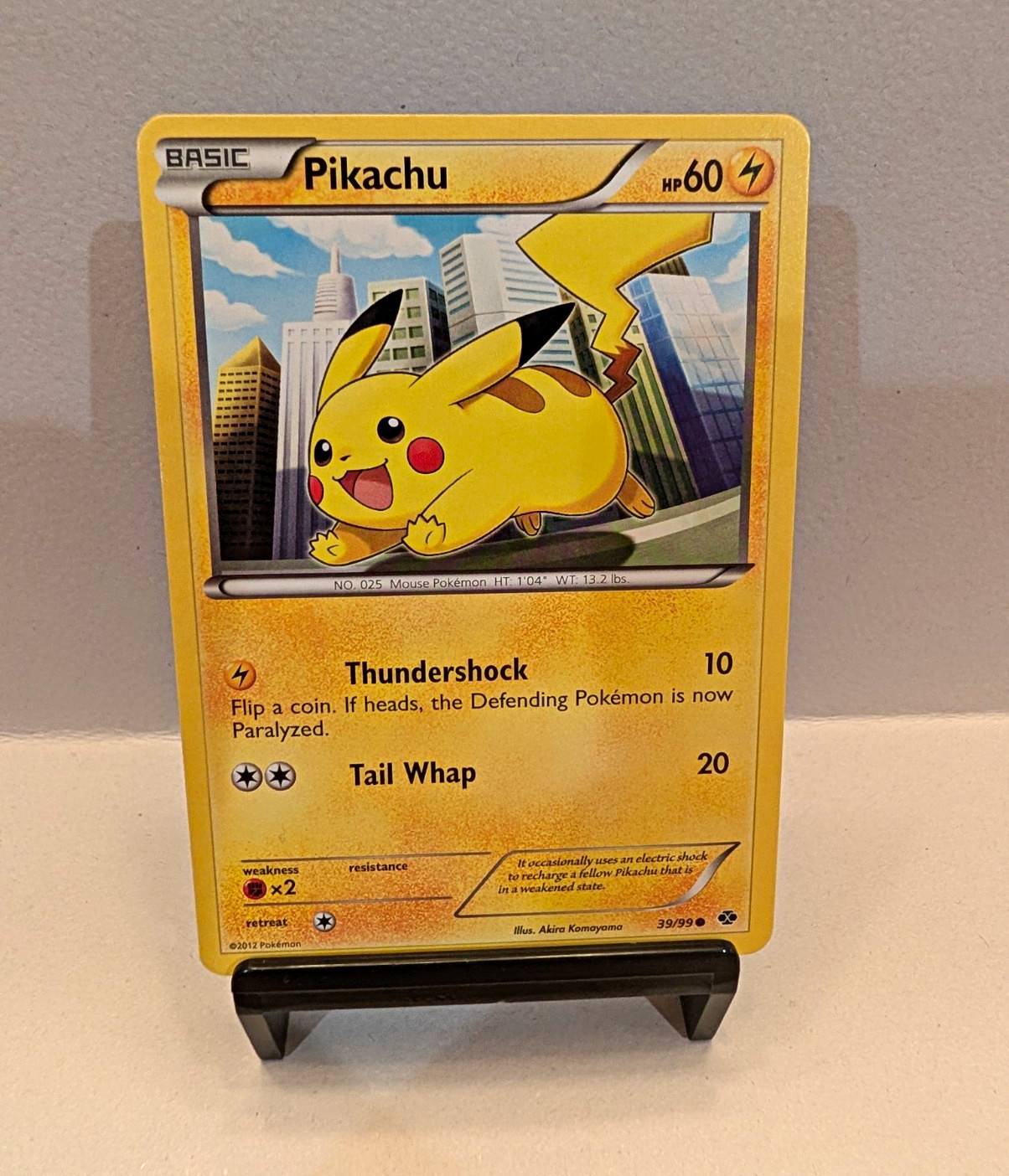 The Pokemon Company Pikachu 39/99 Next Destinies Common Regular Basic 60 HP ENG