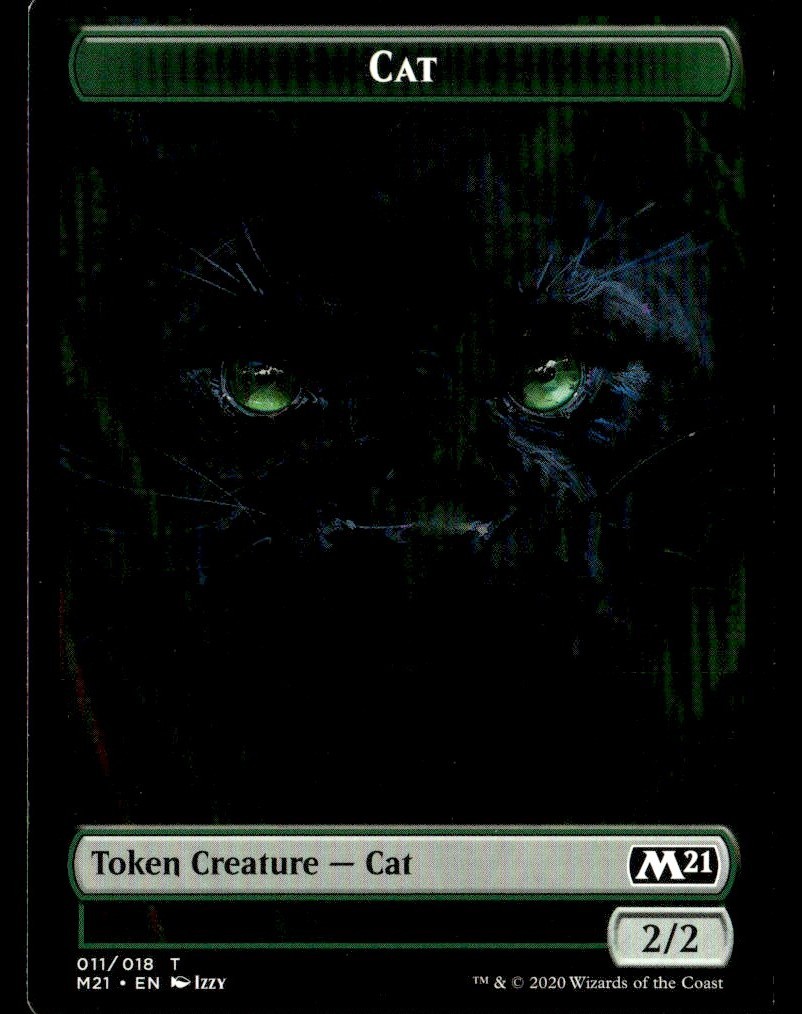 2020 Core Set 2021 Tokens Cat Token/Common #11