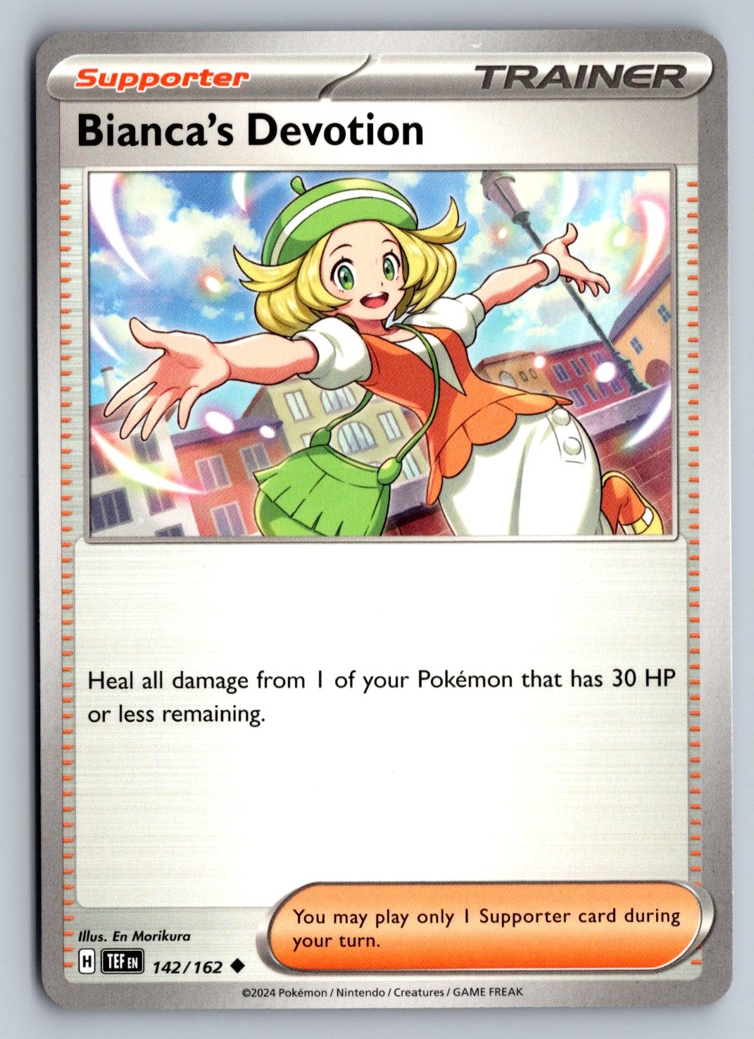 Temporal Forces BIANCA’S DEVOTION 142/162 NM/M Pokemon Trainer_1-22