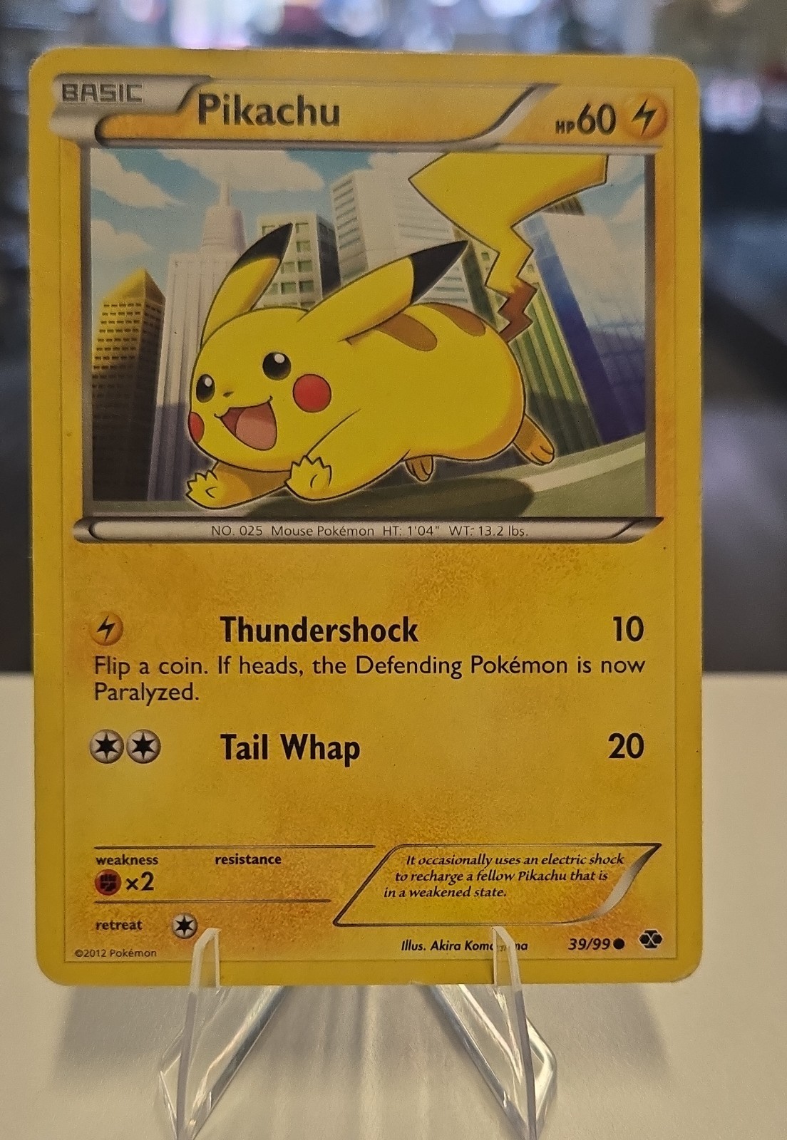 Pikachu 39/99 Next Destinies Regular Heavily Played