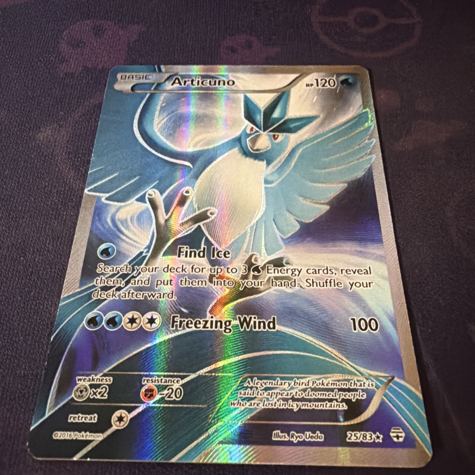 The Pokémon Company Articuno Generations Holo Rare 25/83