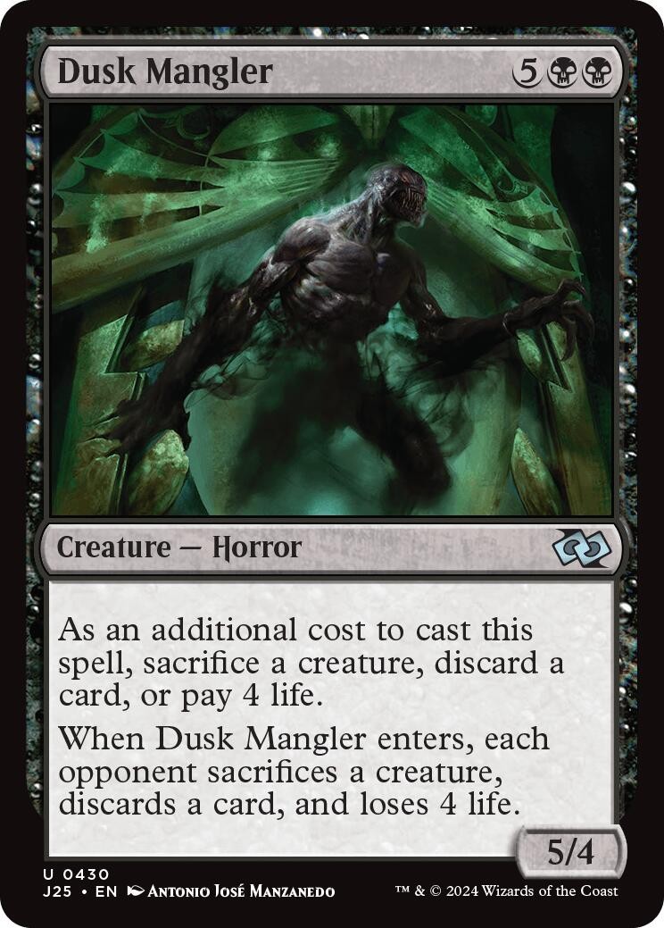 Dusk Mangler Normal [J25 – 430] NM Magic