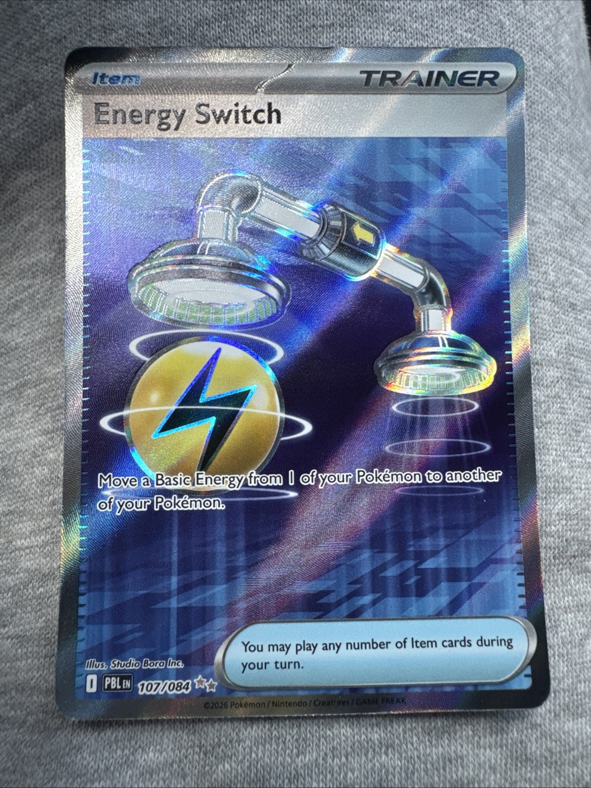 Pokémon TCG Energy Switch 107/084 Pitch Black English Near Mint