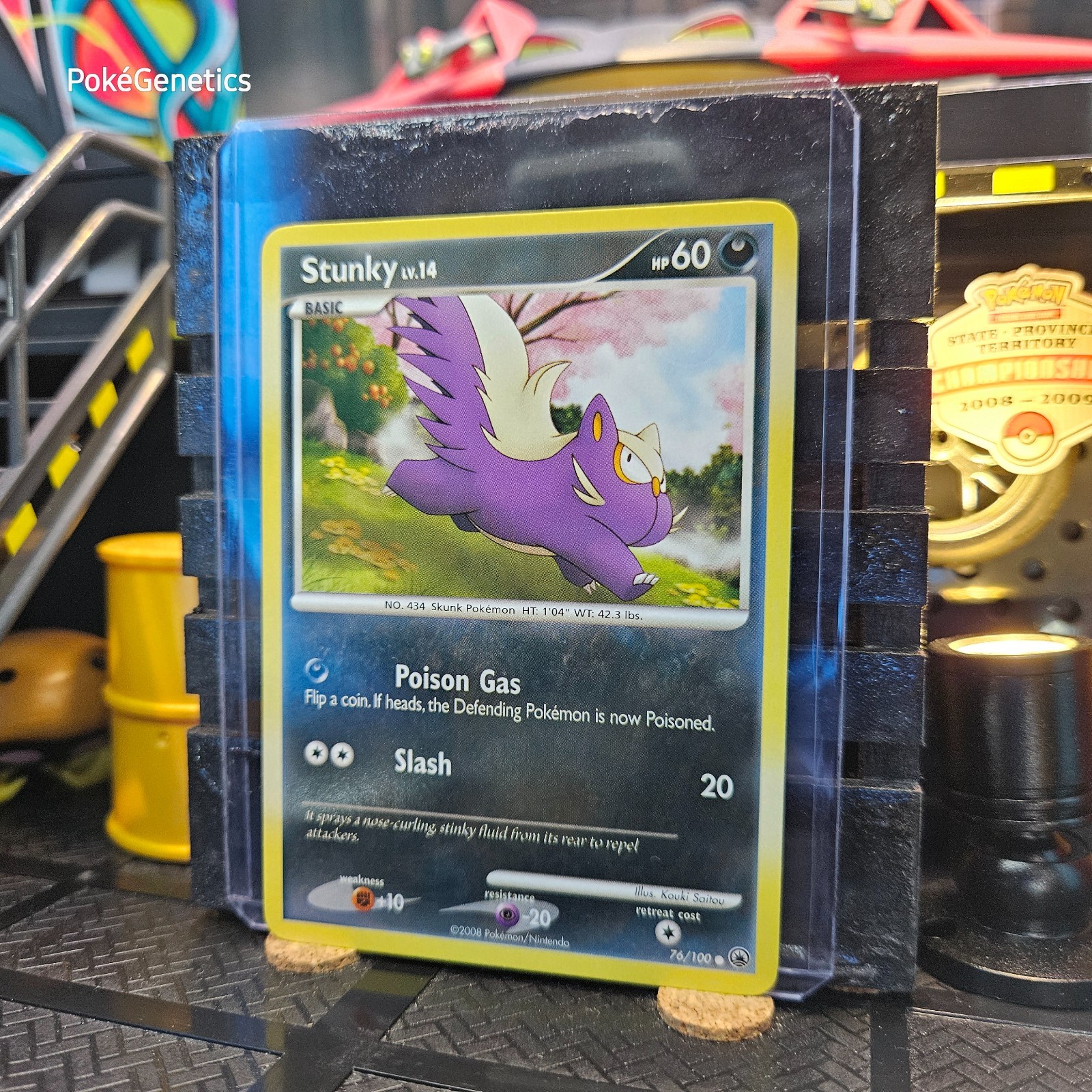 Stunky Stormfront Pokémon TCG 76/100 Diamond & Pearl Common
