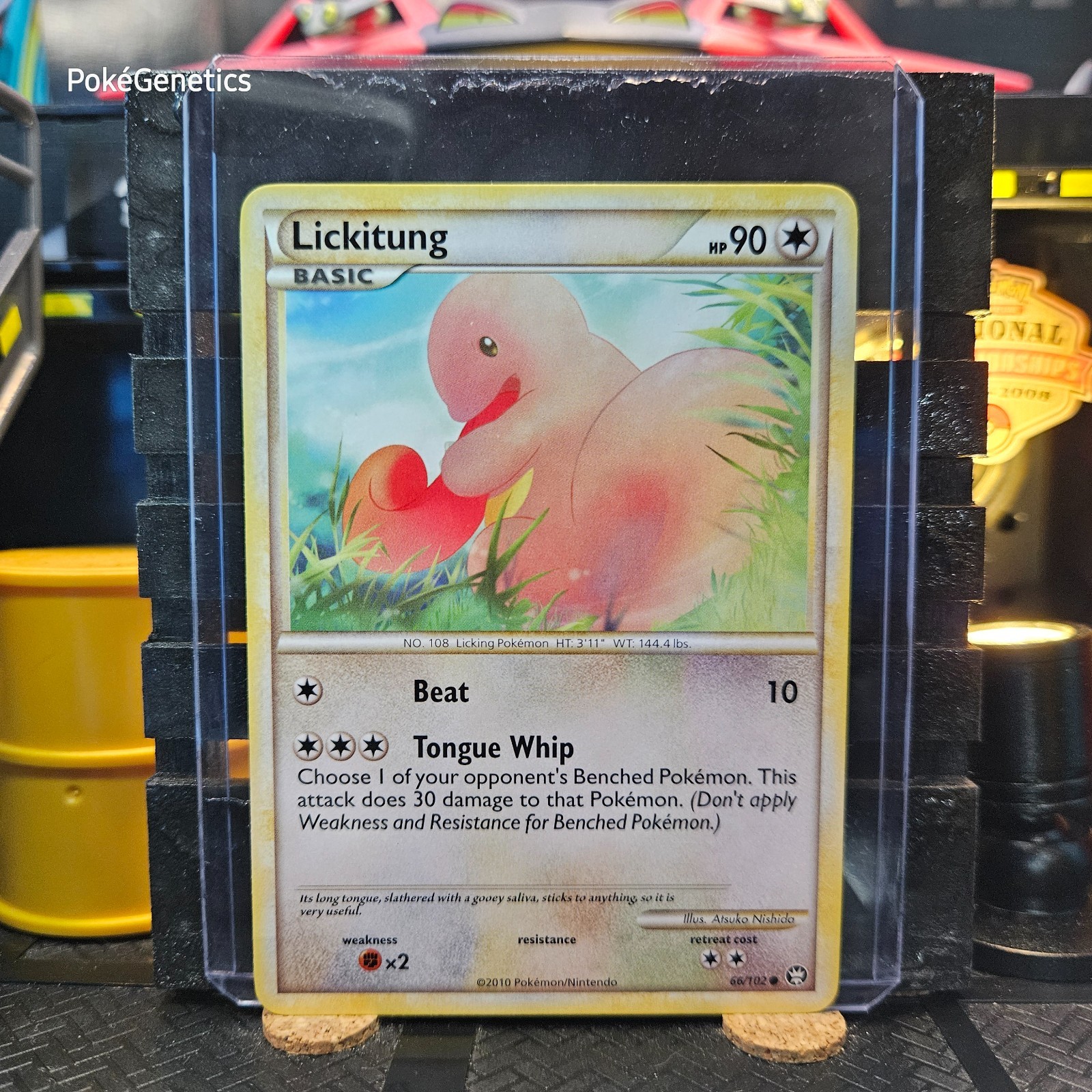 Lickitung Triumphant Pokémon TCG 66/102 HeartGold & SoulSilver Common