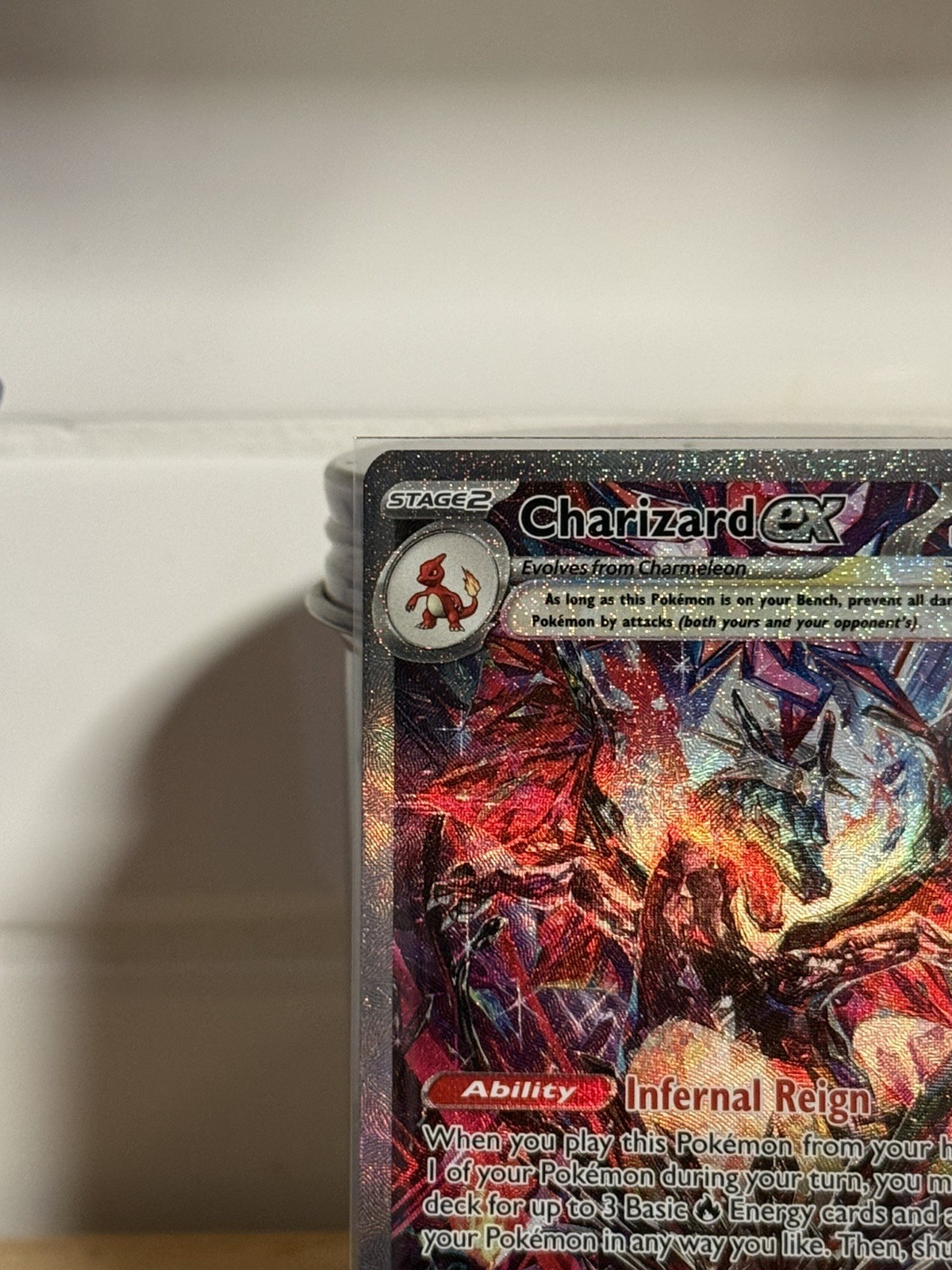 ✨⭐️✨ Pokémon TCG Charizard ex 234/091 Paldean Fates SIR Full Art Holo