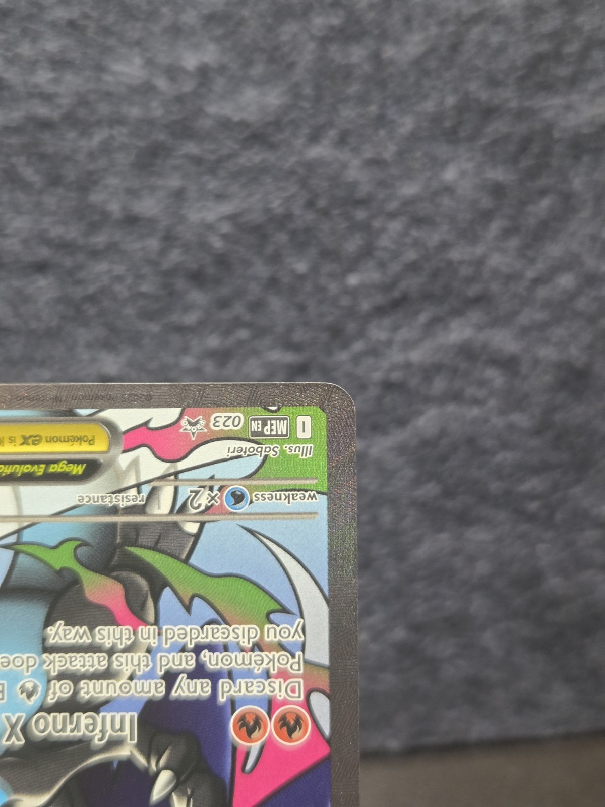 Mega Charizard X ex 023 Me: Mega Evolution Promo Holo – NMT