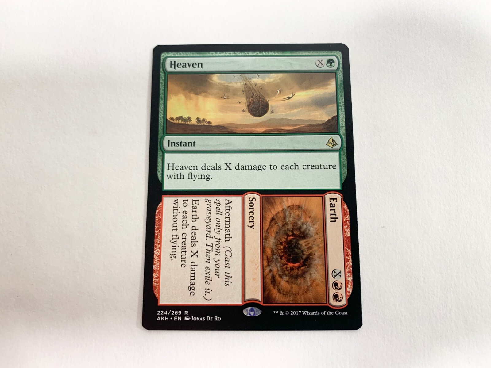 Heaven Earth (X1) Amonkhet MTG (Lightly Played)