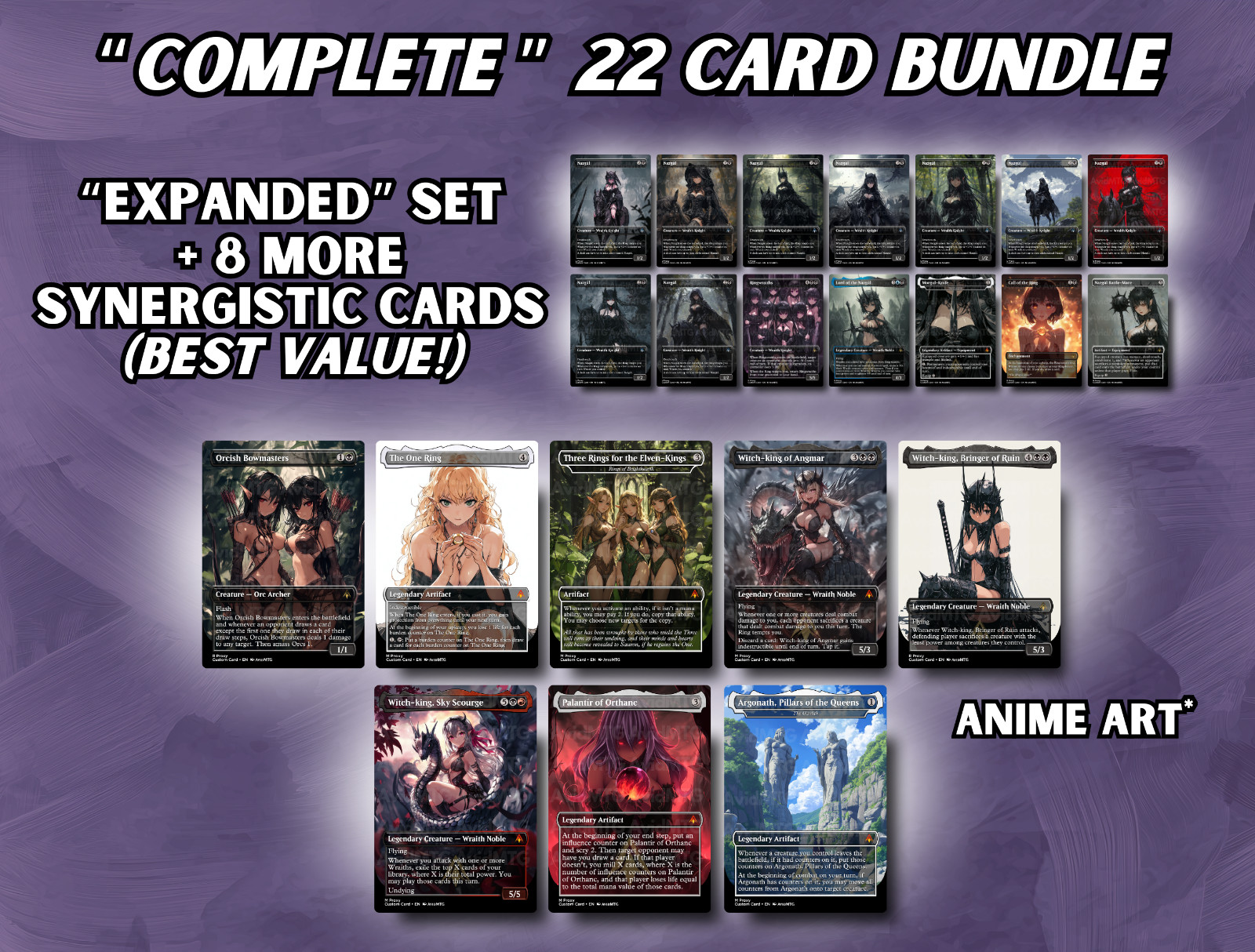 Wraith Card Set – Custom Bundle
