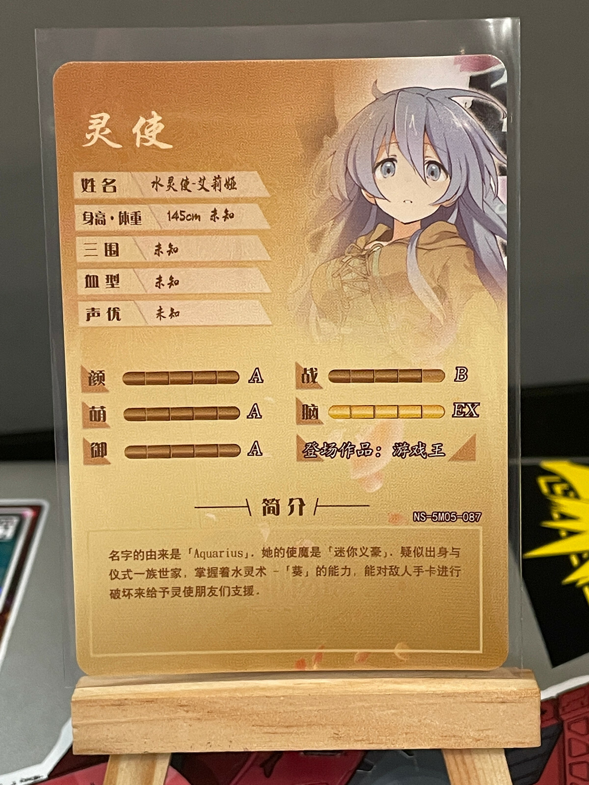Goddess Story Doujin Foil Holo SR Card – Eria the Water Charmer