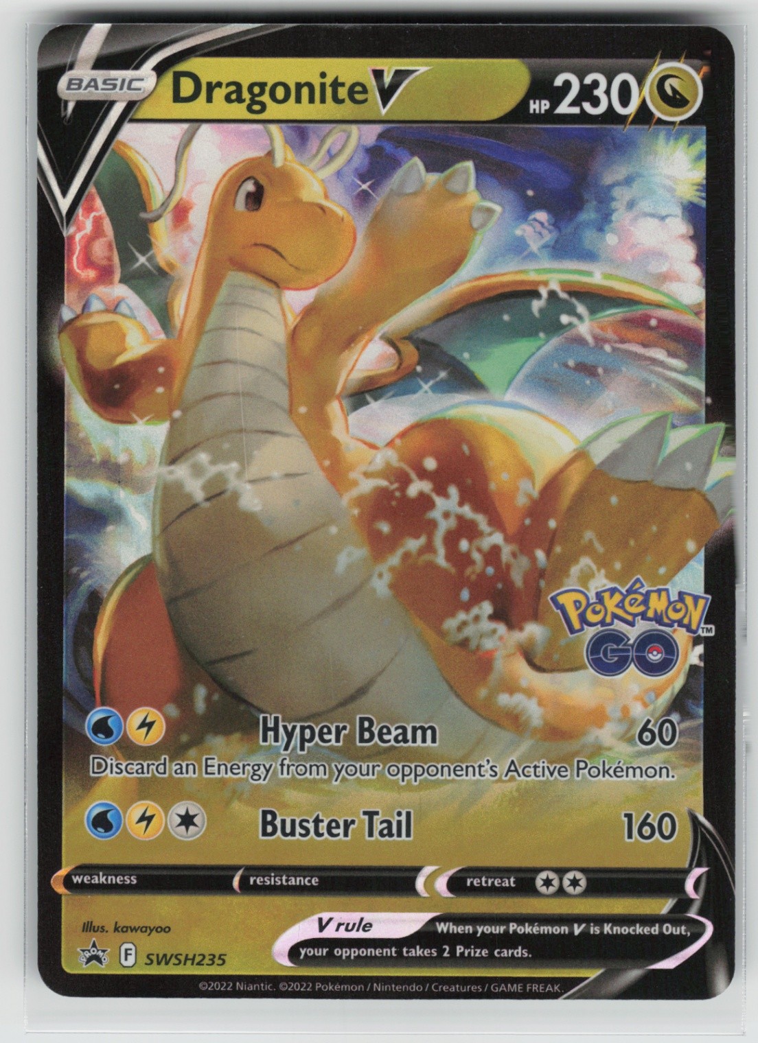 Dragonite V – Promo SWSH: Sword & Shield Promo Cards SWSH235 NM