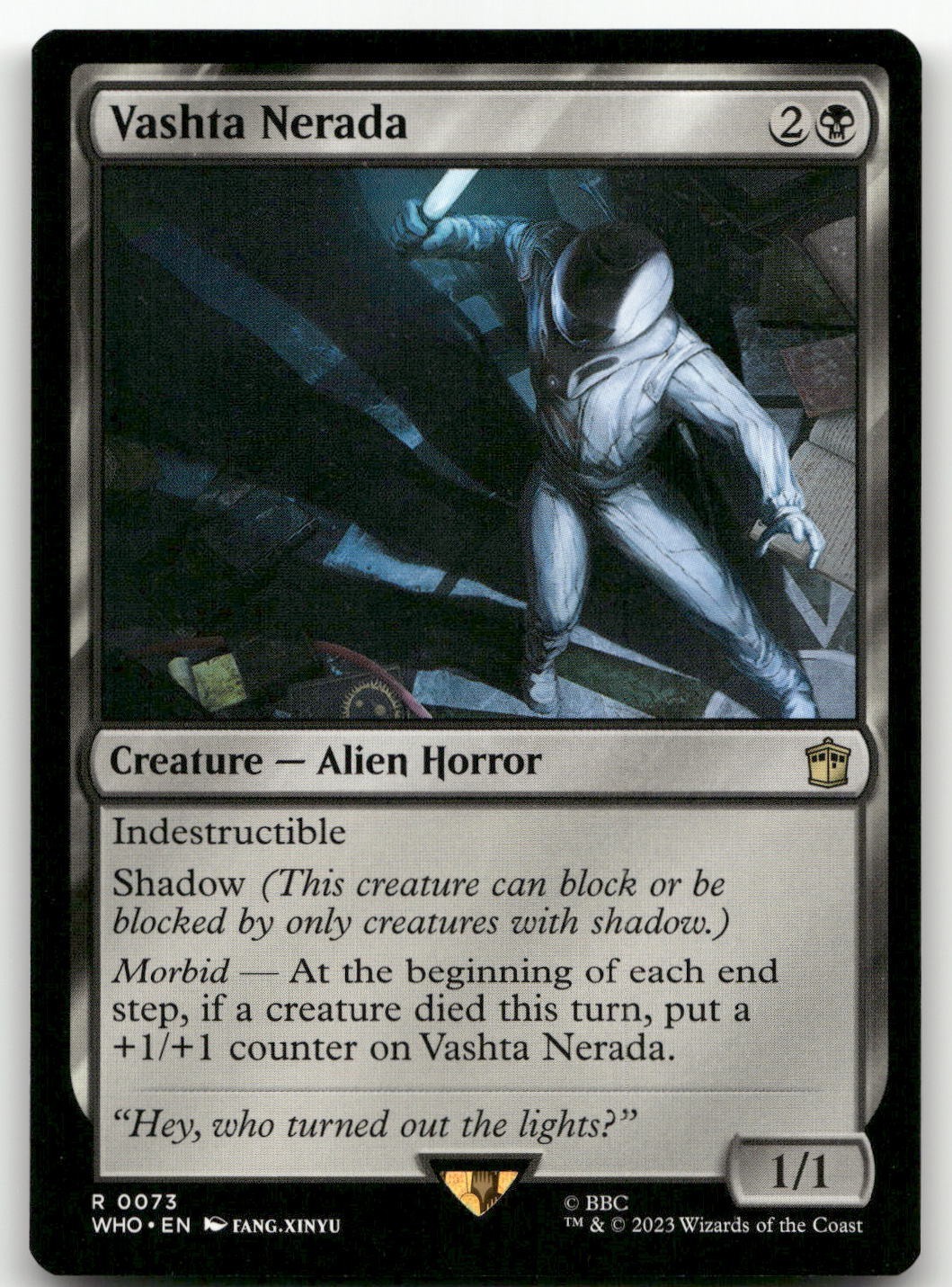 Vashta Nerada #73 (NM) Doctor Who WHO Magic MTG