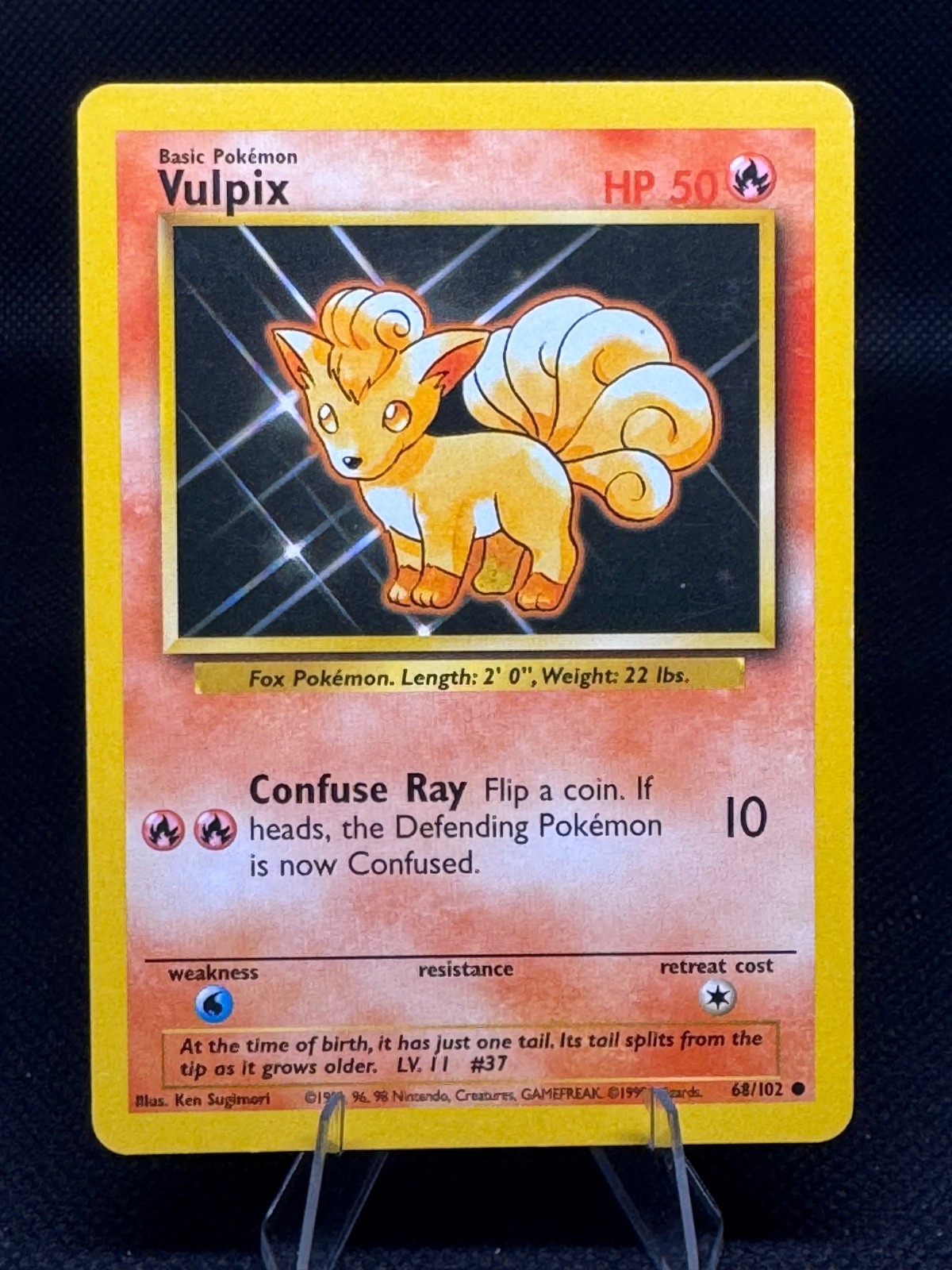 Vulpix 068/102 Base Set Regular