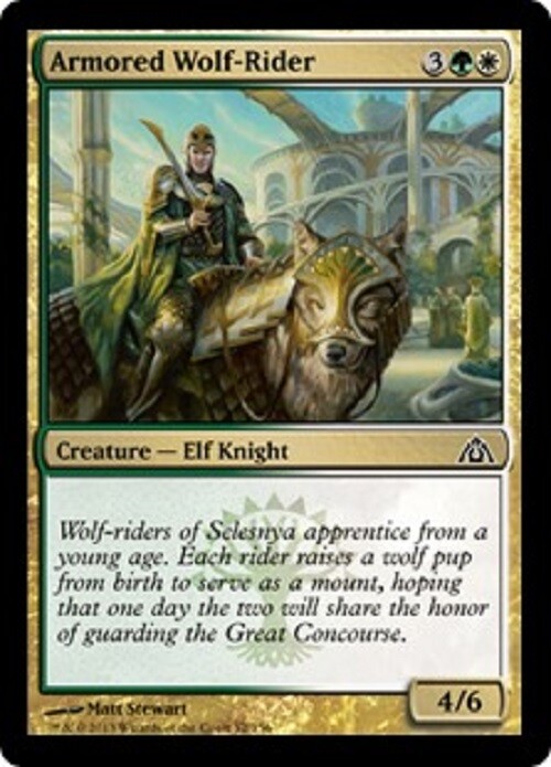 ARMORED WOLF-RIDER X4 SP *DRAGON’S MAZE*