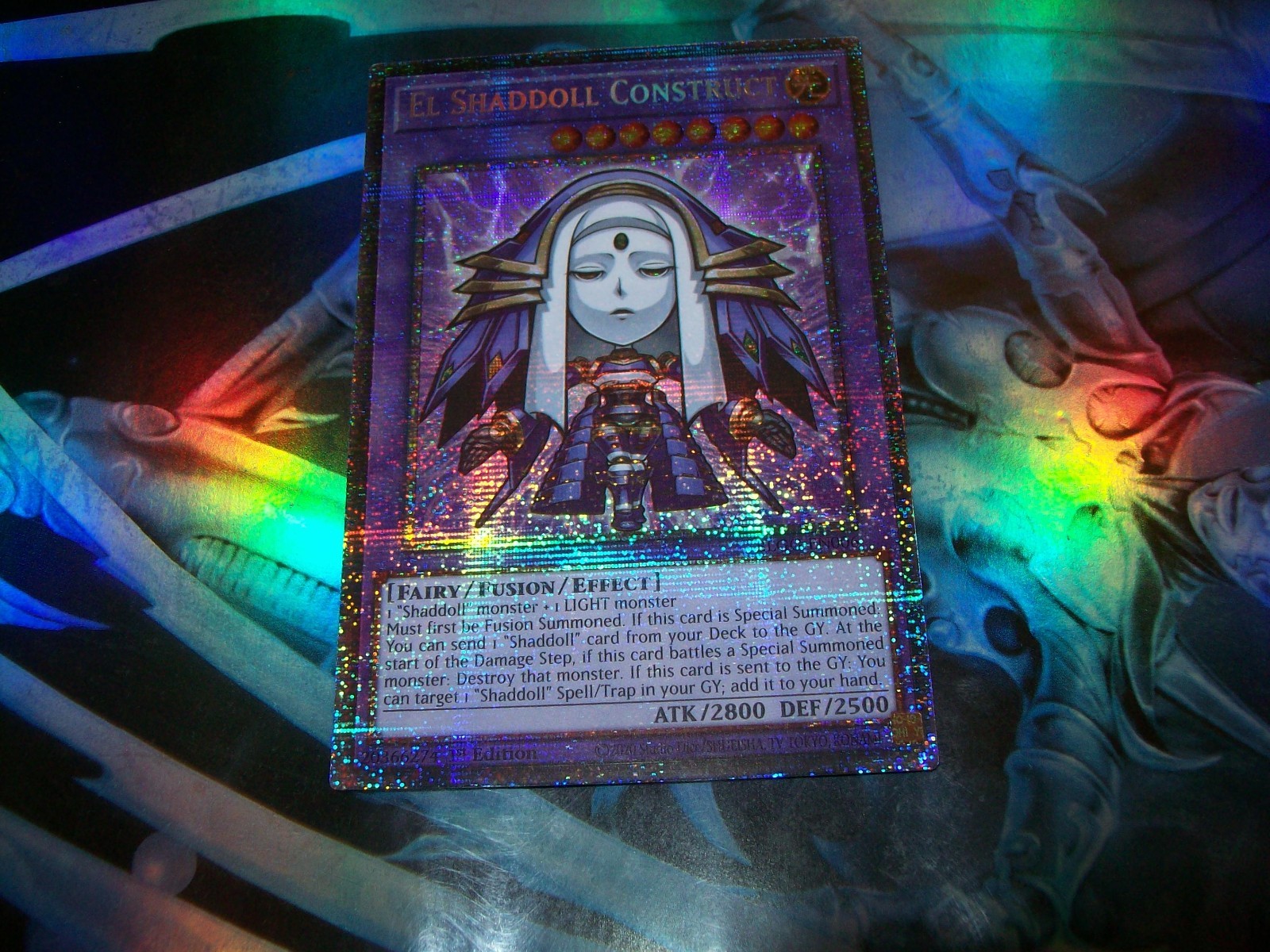 El Shaddoll Construct 1st Edition Starlight Rare BLGG-EN006 Yu-Gi-Oh!