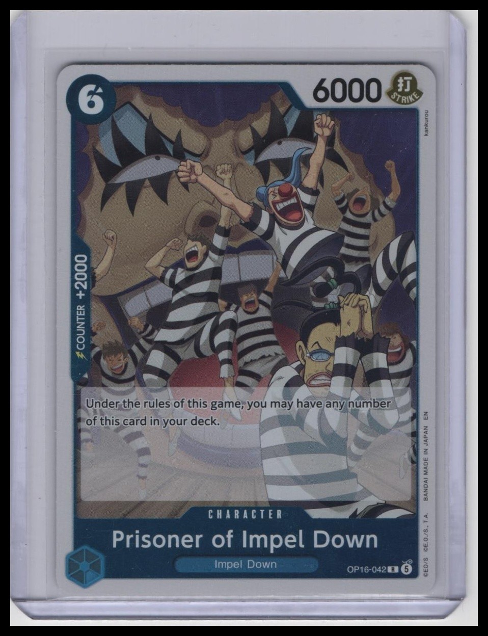 The Time of Battle #OP16-042 Prisoner of Impel Down