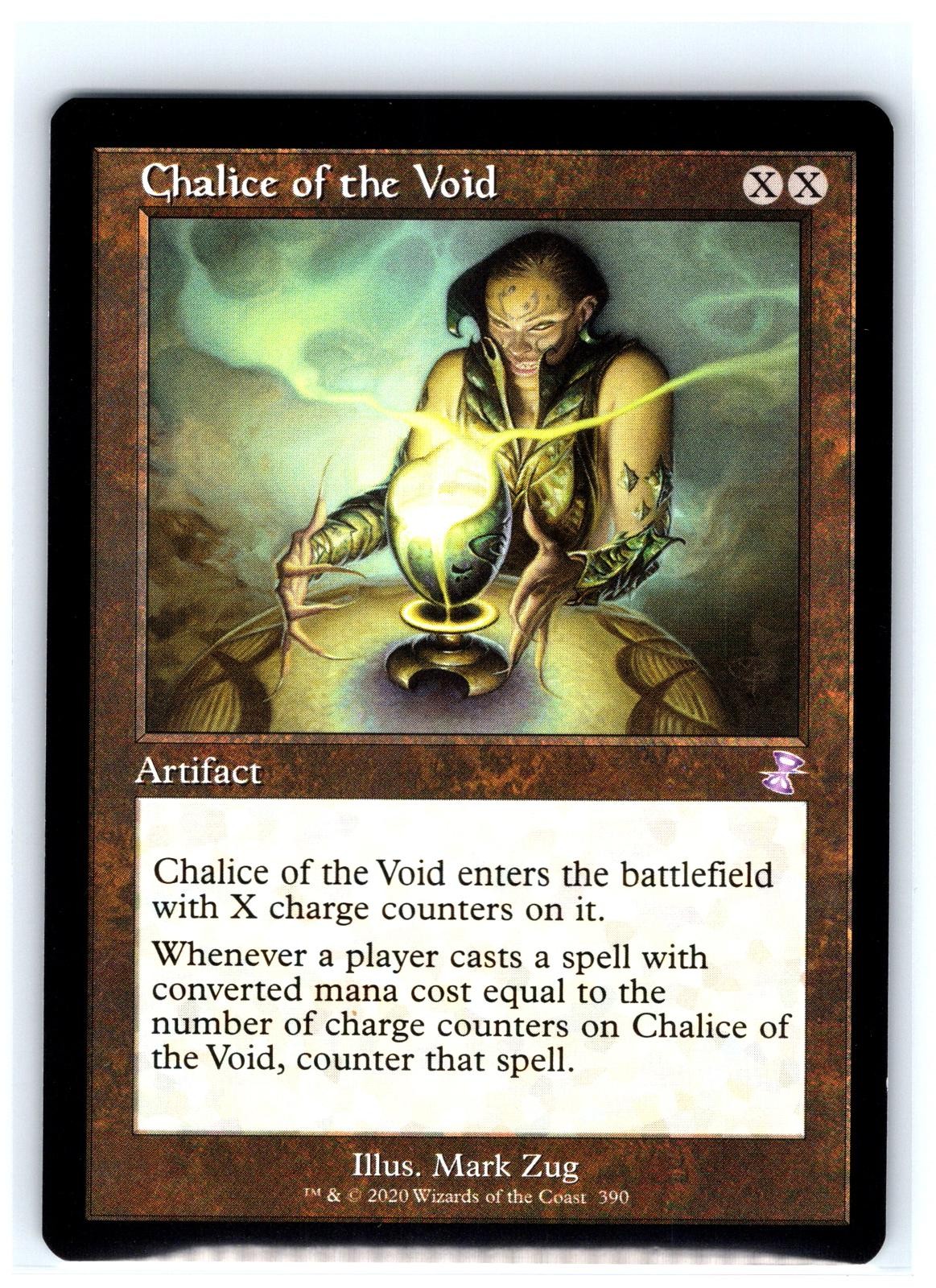 Chalice of the Void 390 Special Time Spiral: Remastered Magic: The Gathering NM