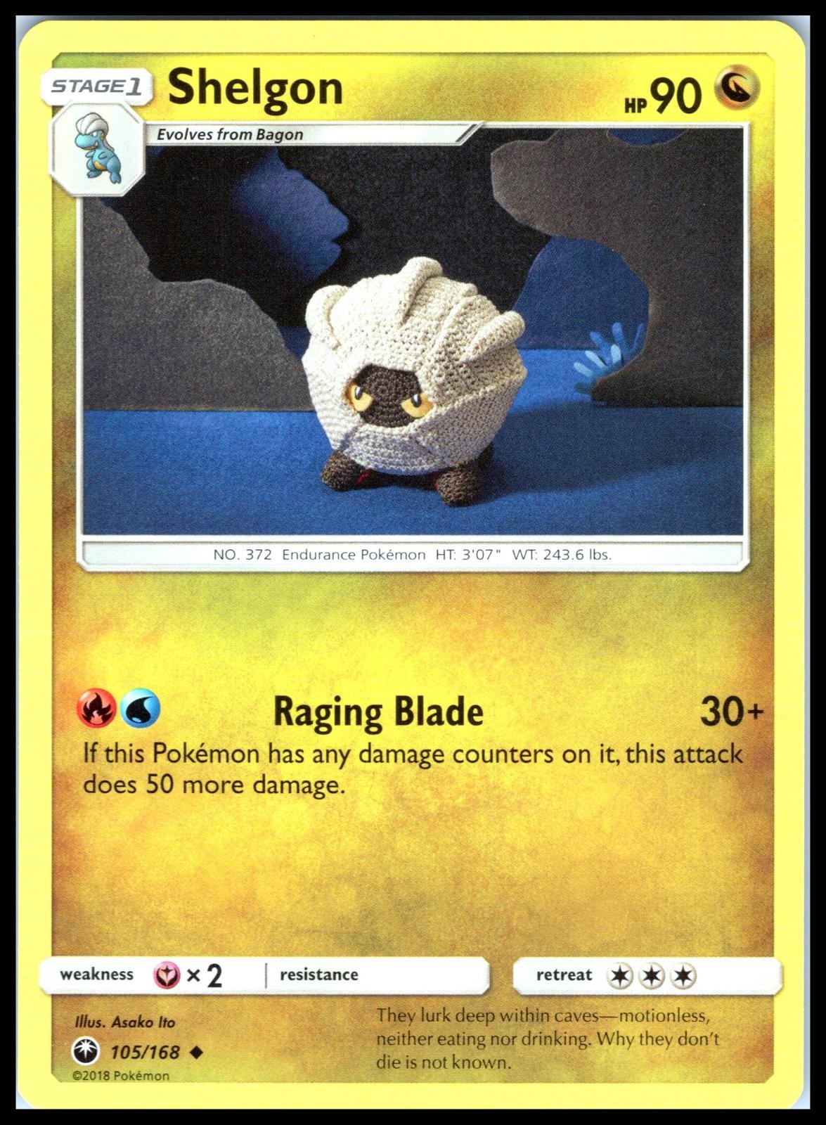 SHELGON – Pokemon – Asako Ito 105/168 CES Celestial Storm – NM/M