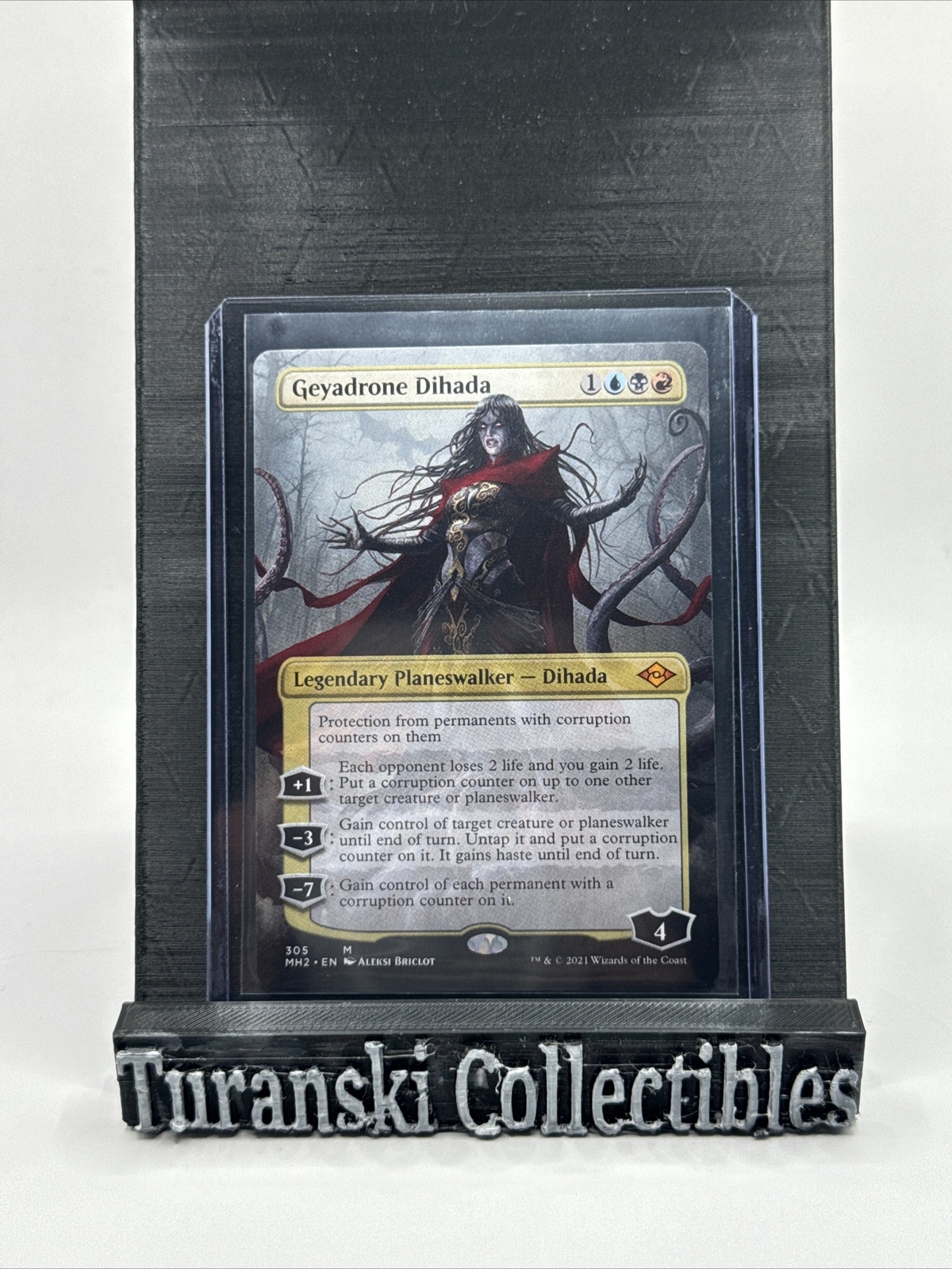 MTG Geyadrone Dihada Borderless – Modern Horizons 2