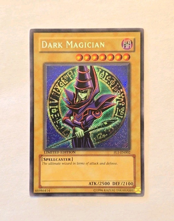 Yugioh Dark Magician Secret Rare FL1-EN002 LP