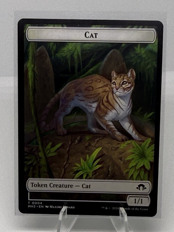 Cat Token – Modern Horizons 3 – 4 – NM Magic: The Gathering