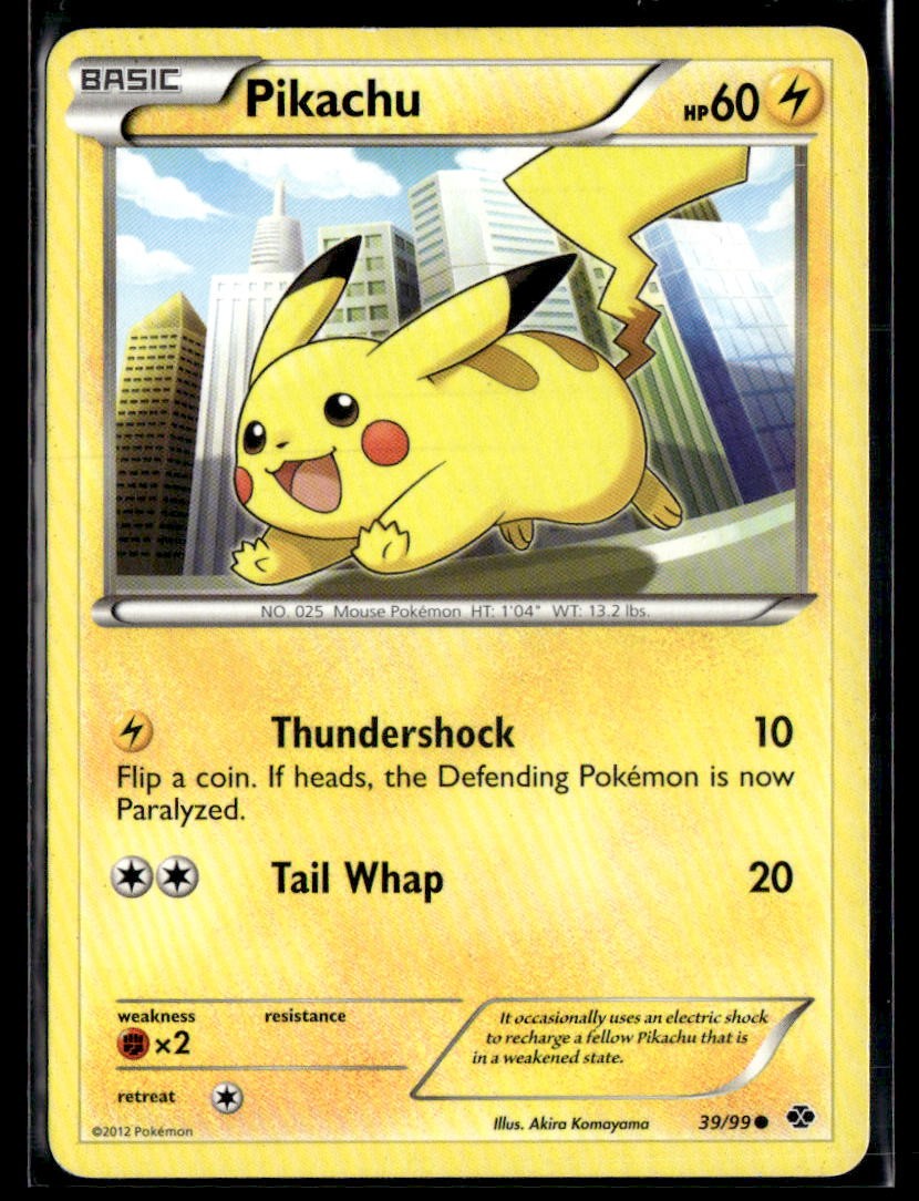 Pikachu 39/99 Common Next Destinies Pokemon MP