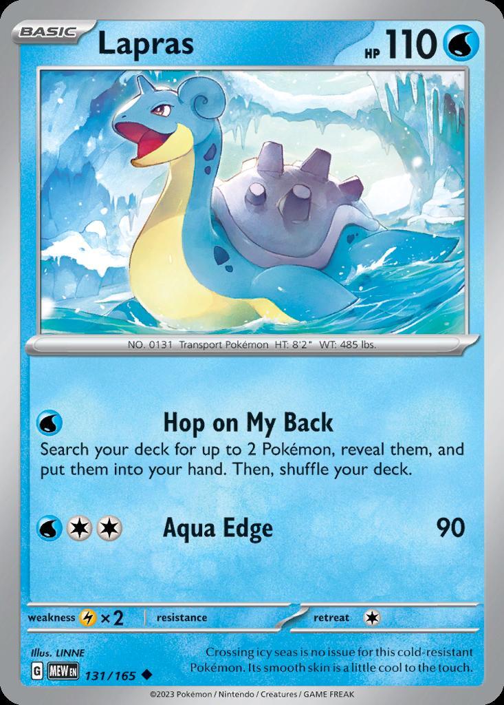 Pokemon Lapras (131/210) 151 LP