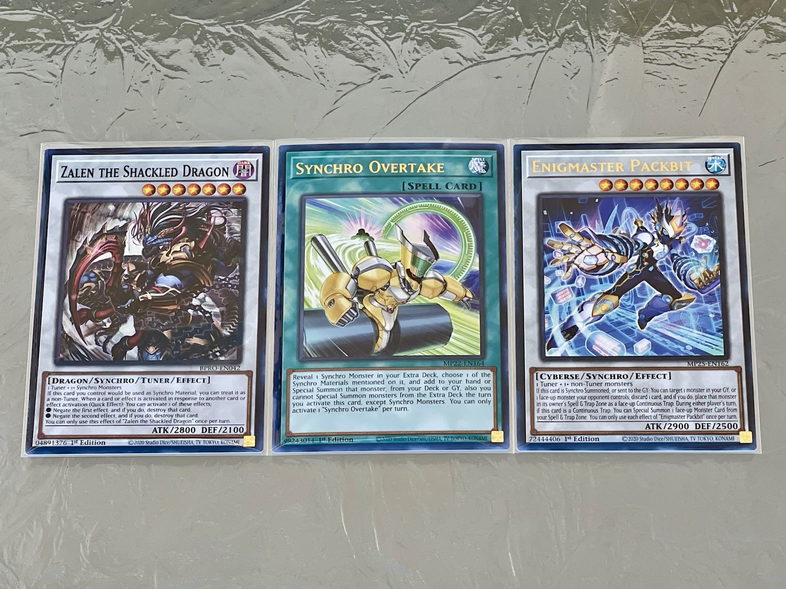 Enigmaster Packbit + Zalen The Shackled Dragon + Synchro Overtake | YuGiOh!